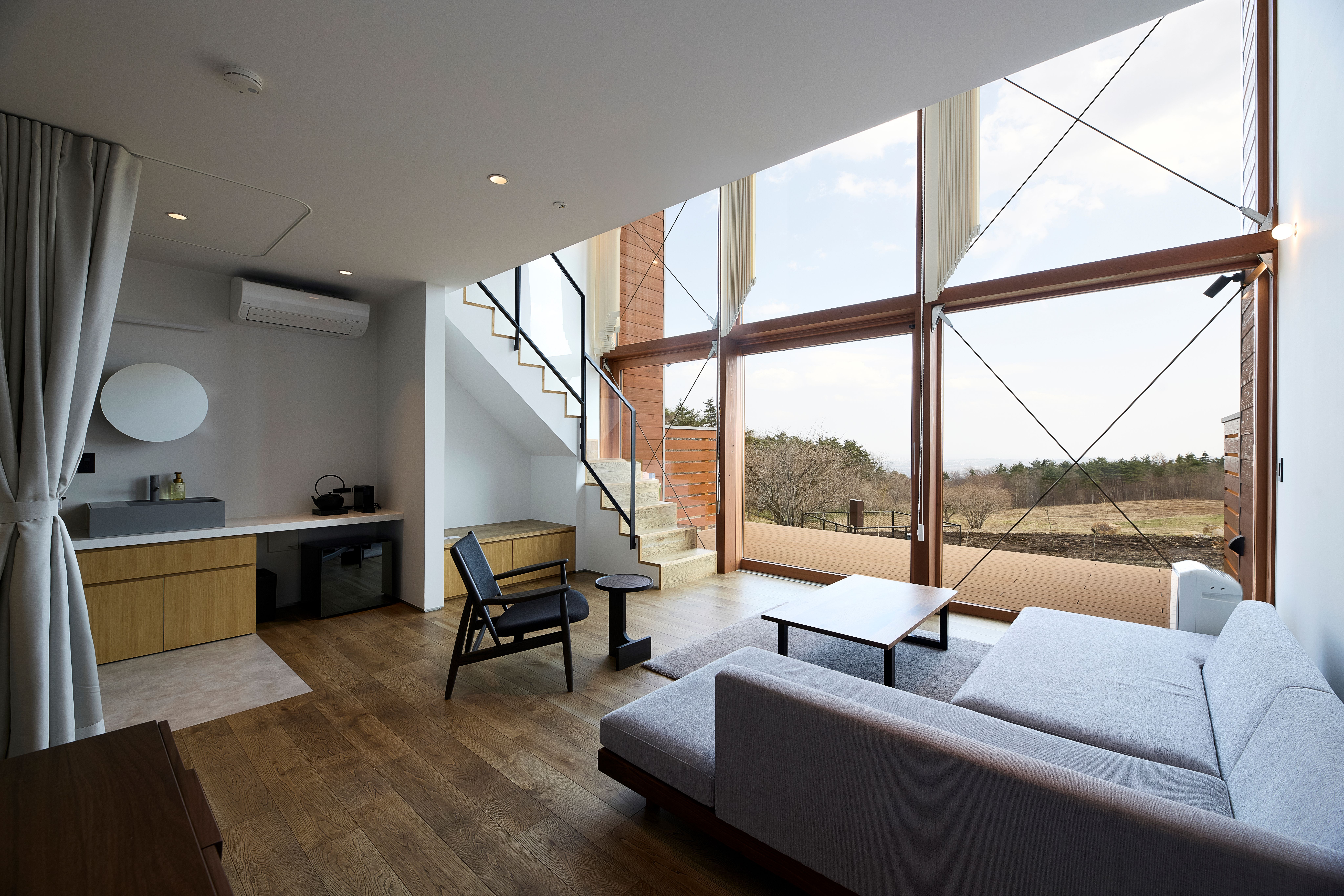 Newコテージ　グランドビューは客室から夜景と朝陽をご覧いただけます