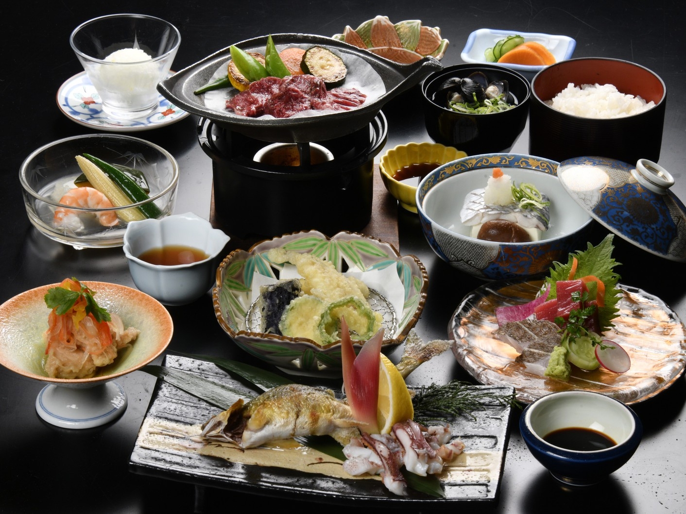 夏☆いろどりプラン☆　夕食・朝食付　スタンダード会席付きプラン♪