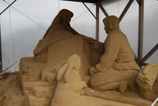 白兎神社　砂像