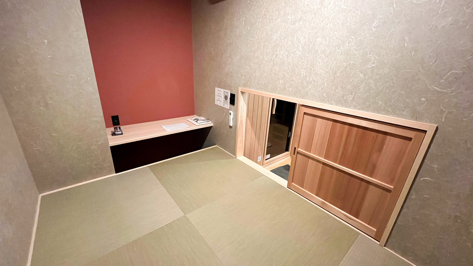 【独楽】コンパクトな個室サウナ付和室（1〜2名用・禁煙）