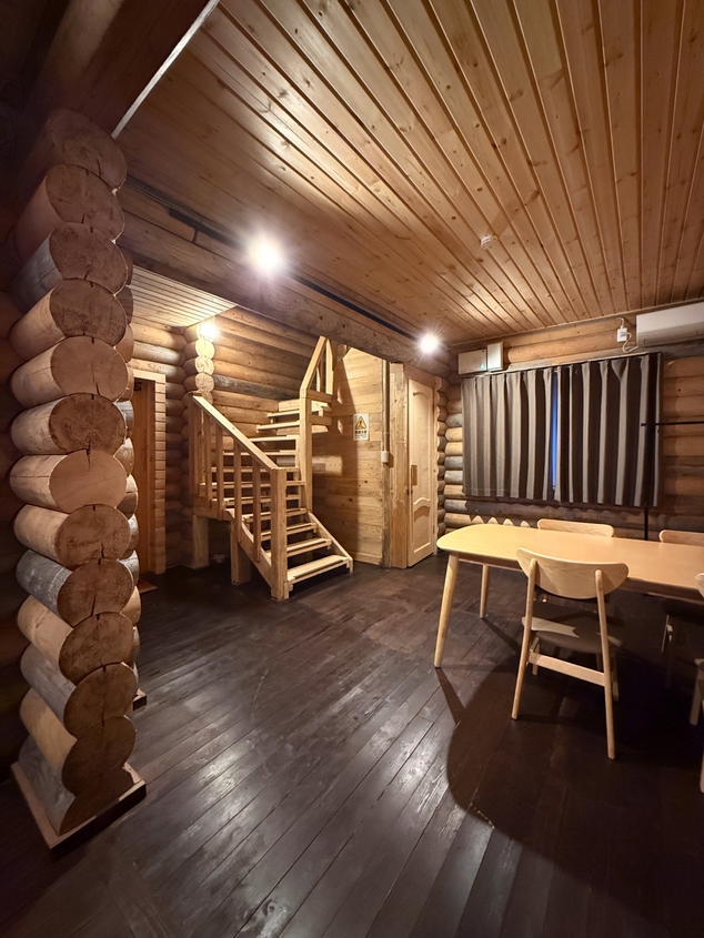 【素泊まり】2階建てログハウス