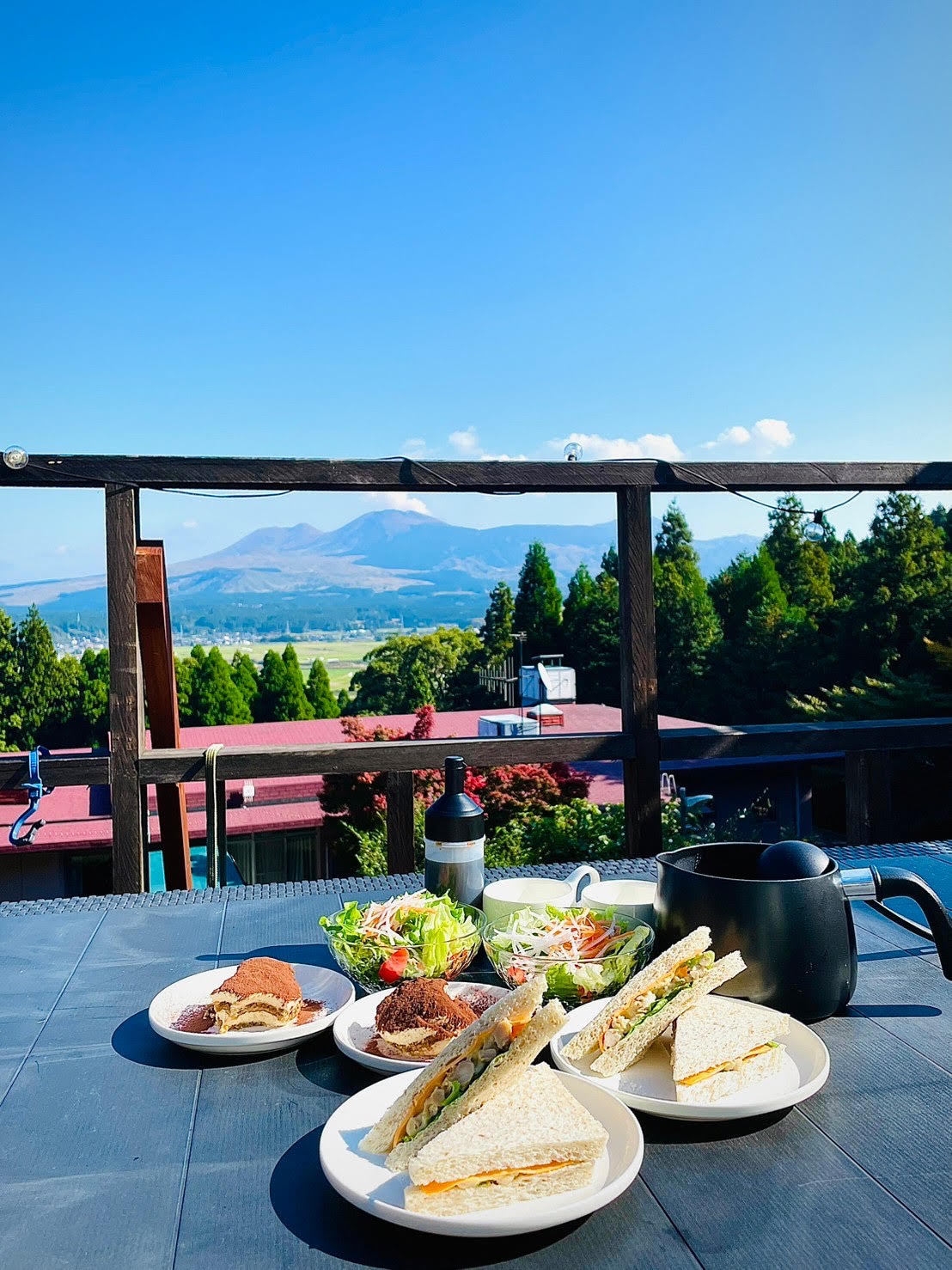 【客室天然温泉】★阿蘇山の絶景＆温泉グランピング★特撰和牛BBQ＋朝食付き