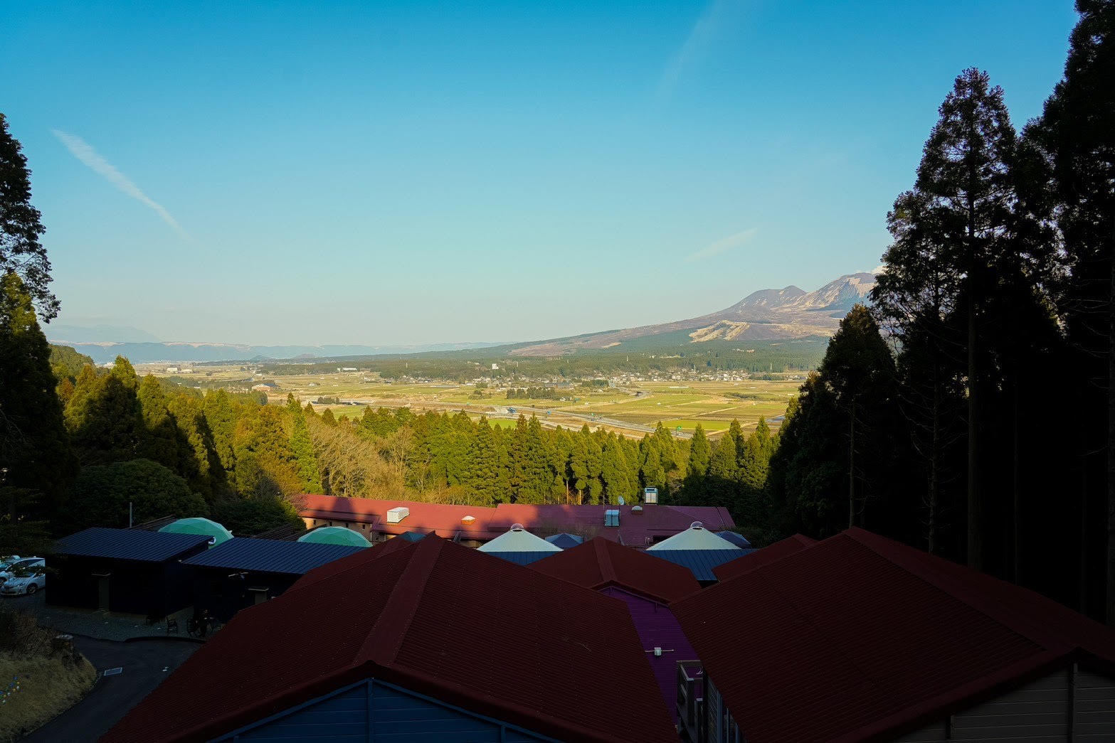 高岳ログハウス　景色