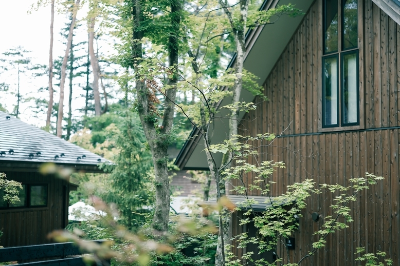 【キングサイズベッド2台】HIKARI 一棟貸し三角屋根ヴィラ・苔庭・BBQペット同伴可・露天風呂