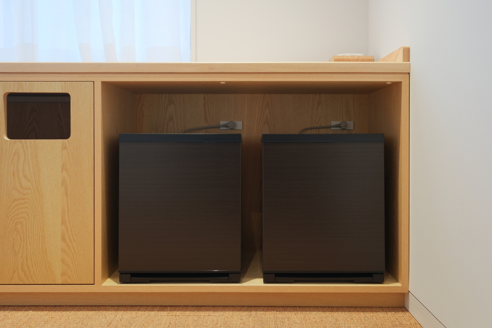 共用ドミトリールーム　冷蔵庫