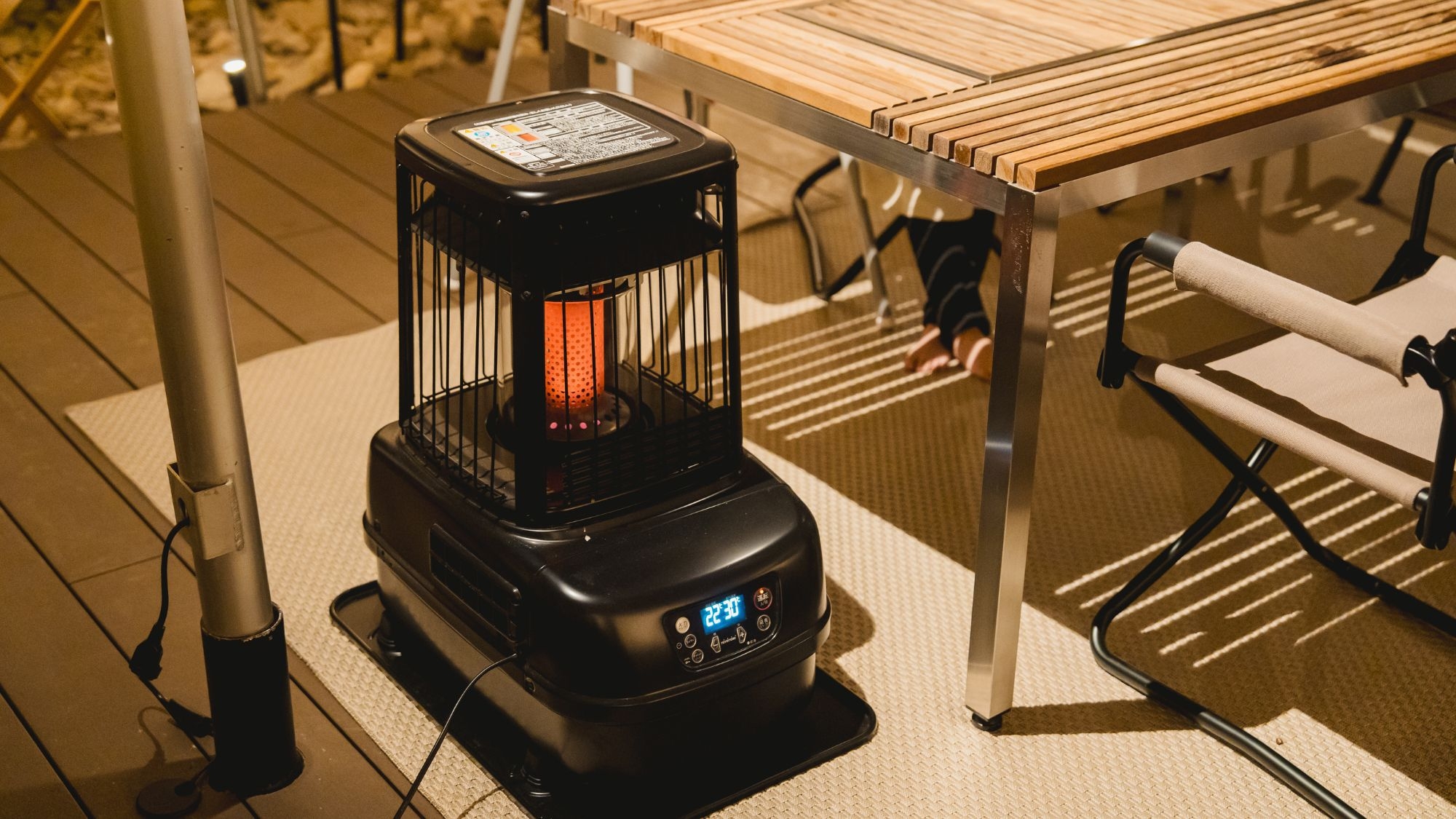 【LAND CAVE】ストーブ完備の大型テントで快適な冬のアウトドア体験／ご夕食は部屋食（2食付）