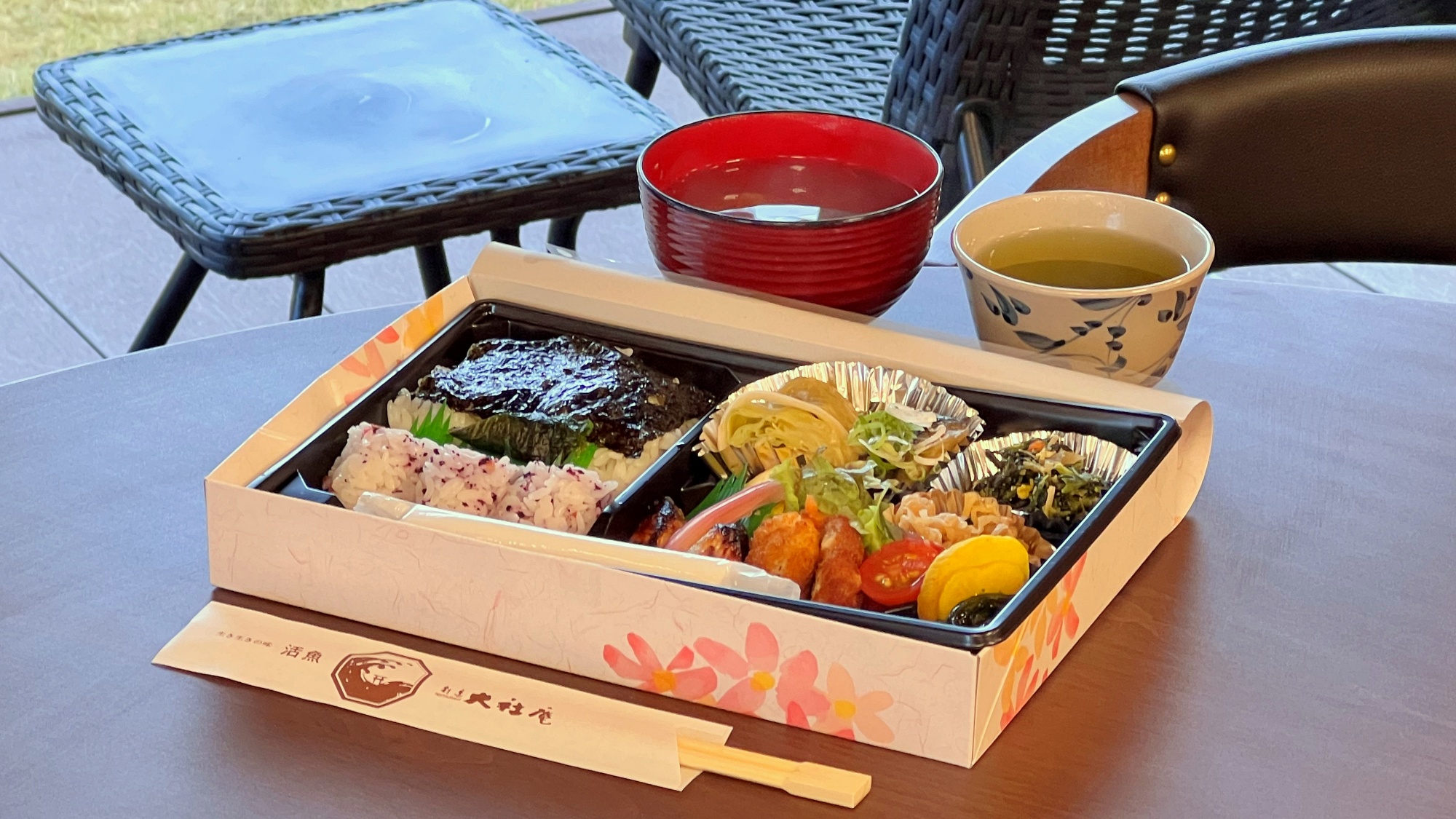 朝食のお弁当
