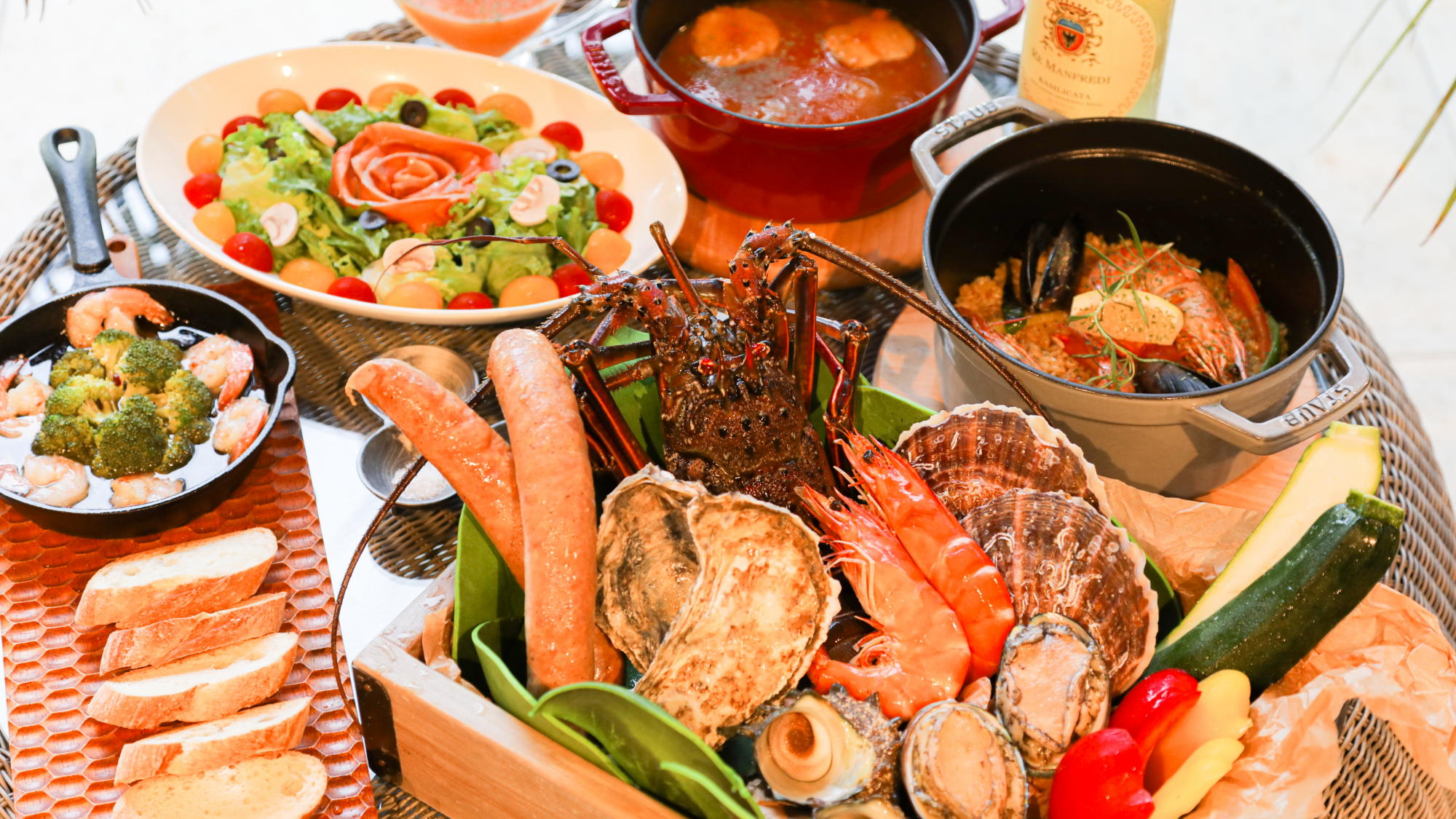 BBQ＜シーフードコース＞