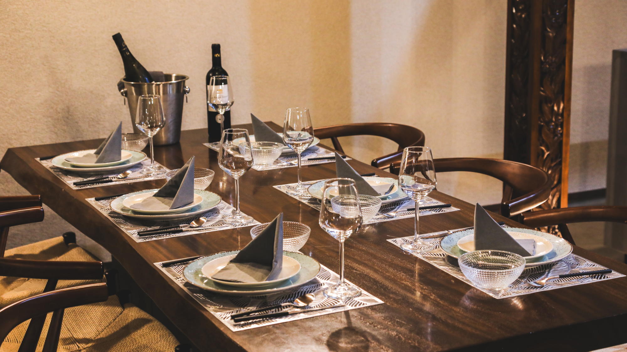 プライベートな空間でゆったりとした時間をお過ごしください。