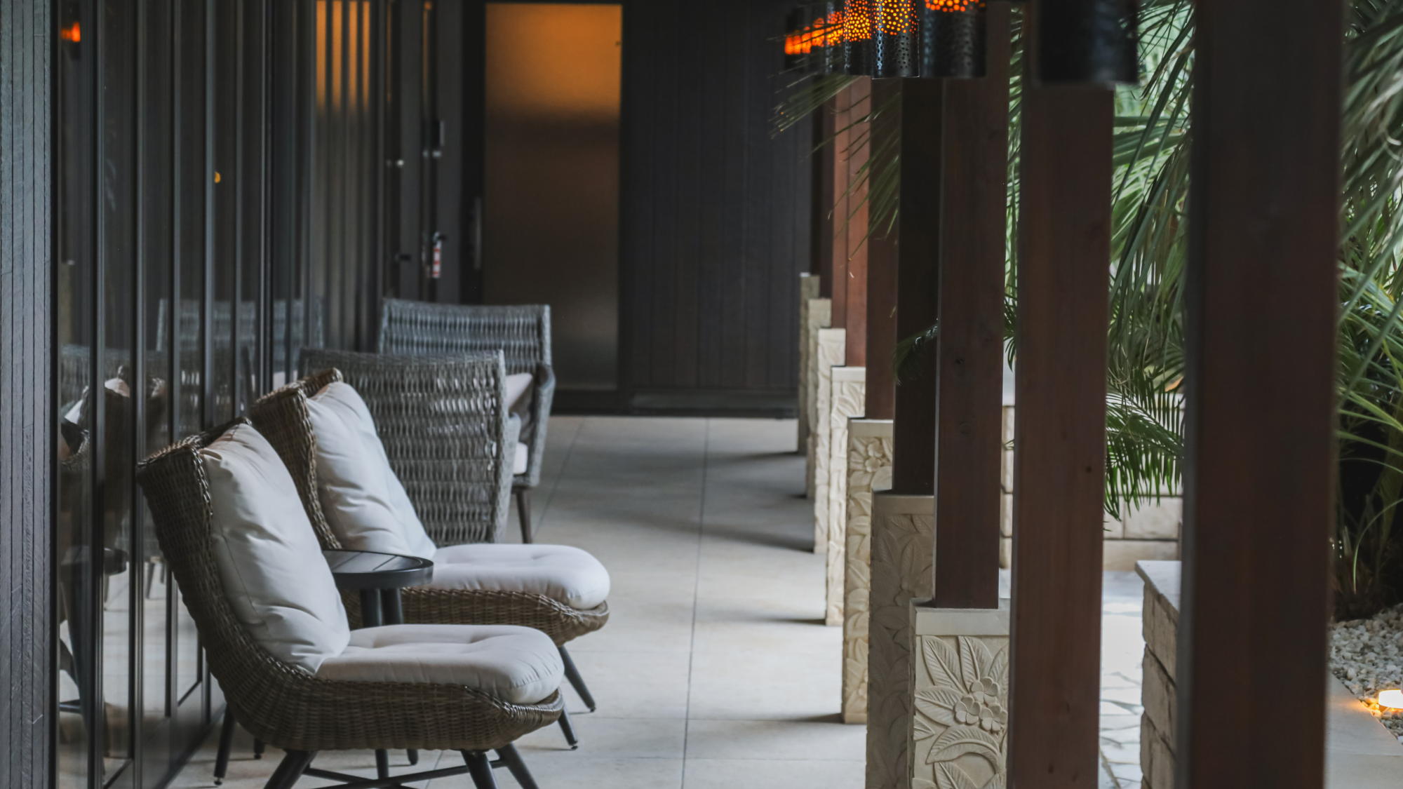 人目を気にすることなくゆったりとした時を過ごす。