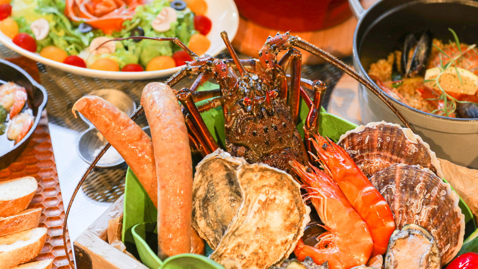 BBQ＜シーフードコース＞