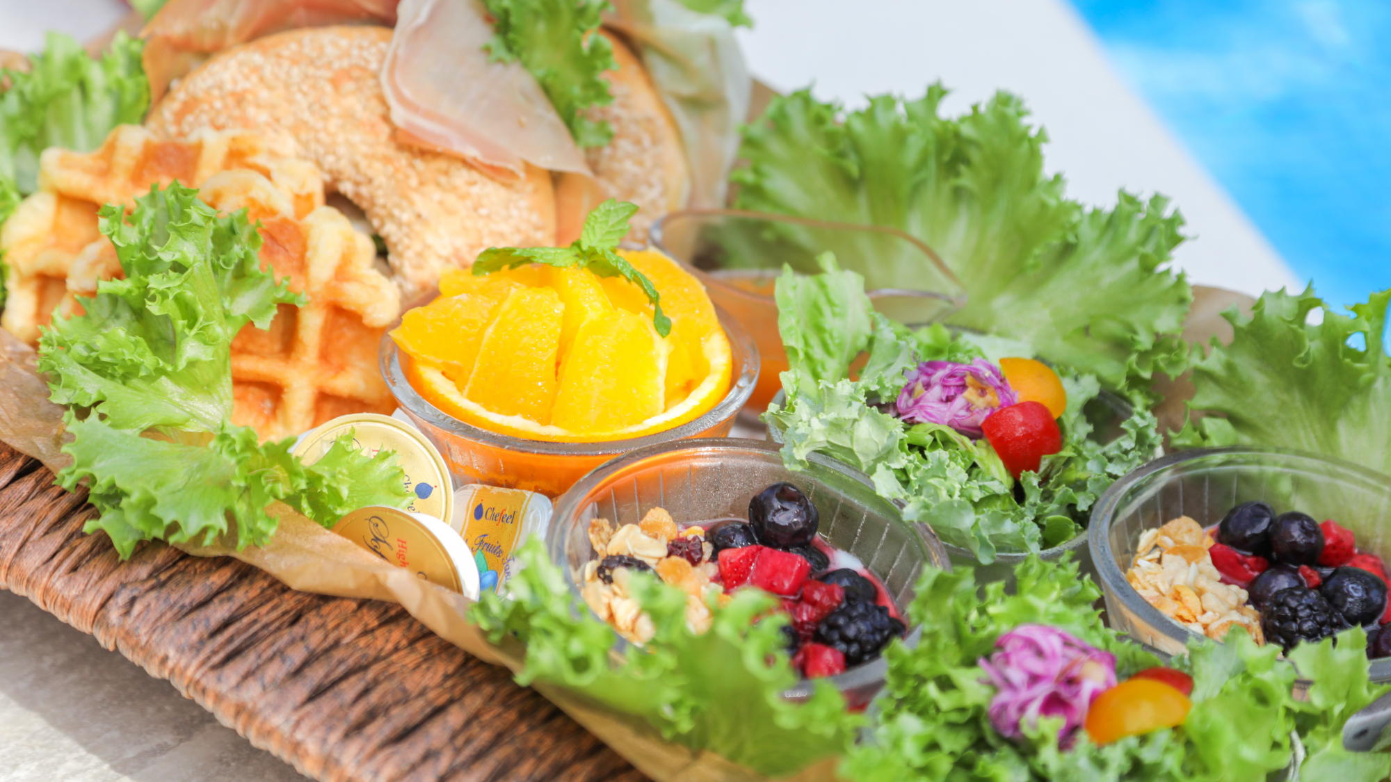 サンライズヴィラ自慢の「ブレックファーストボックス」