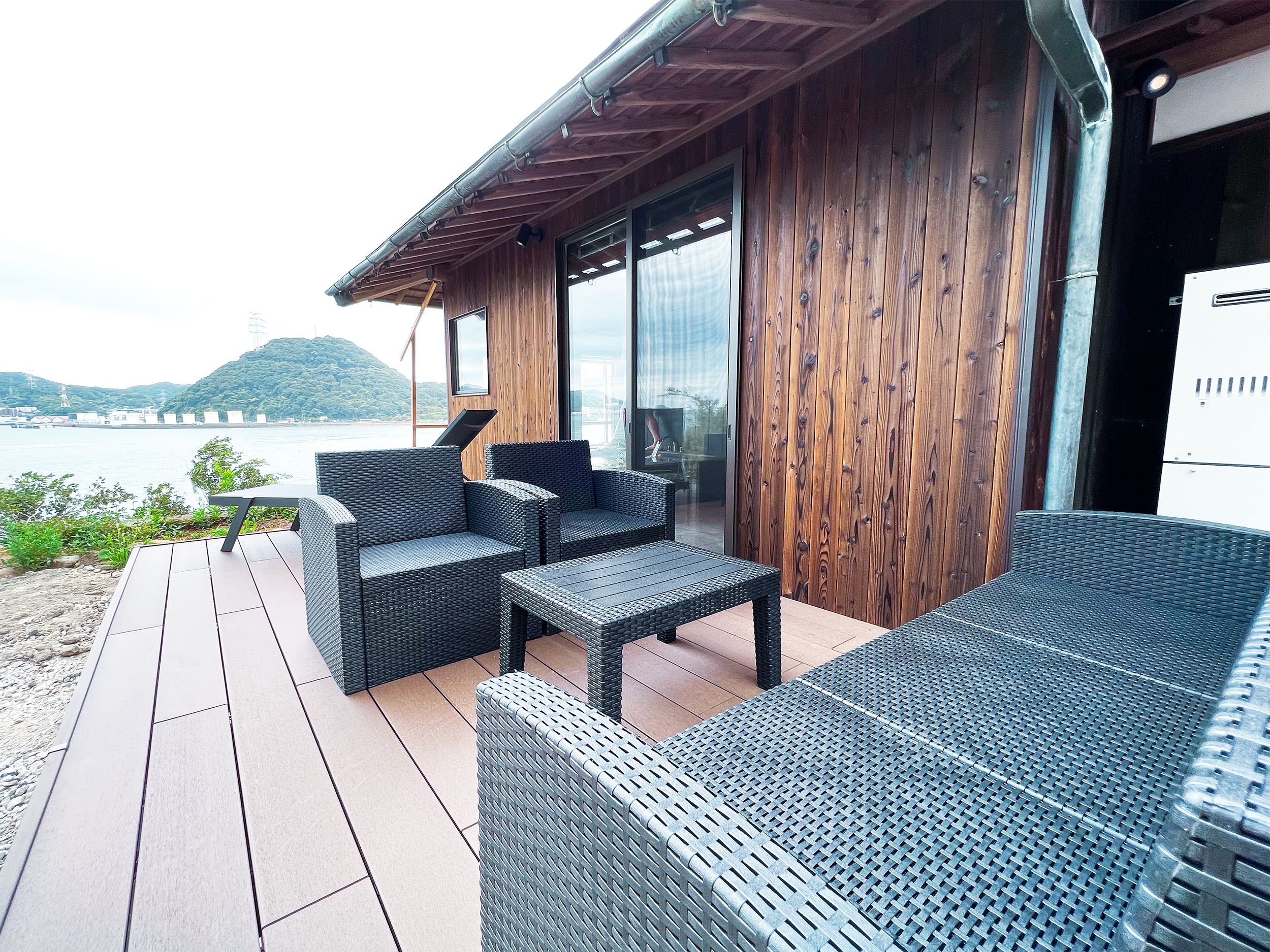 青藍-あお-　テラス