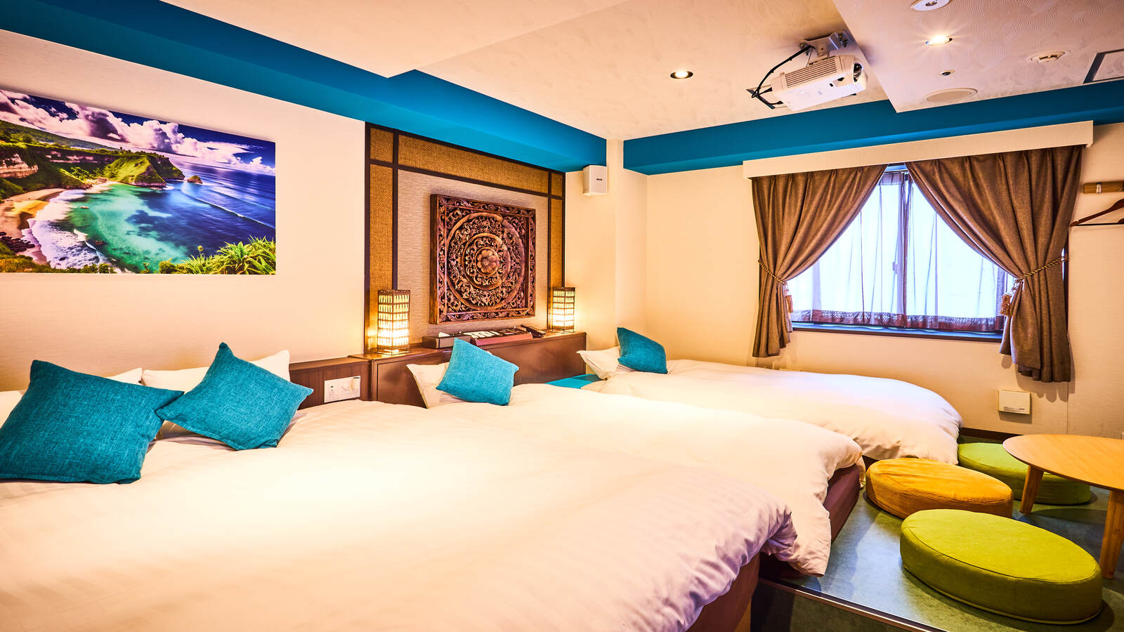 カジュアル4/トリプルベッド/29平米