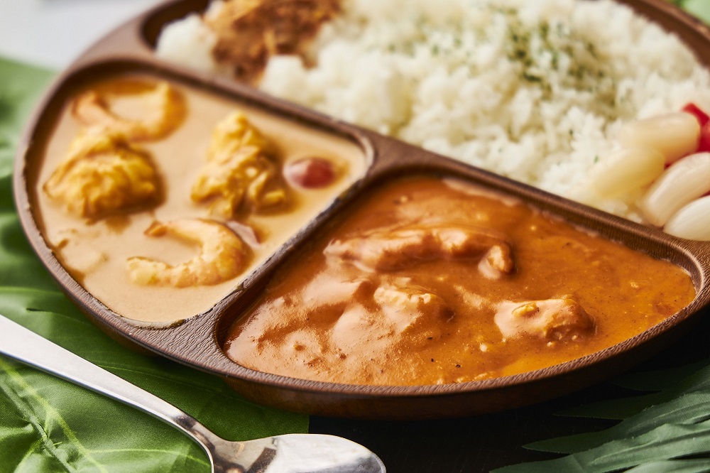 朝食(無料カレー)