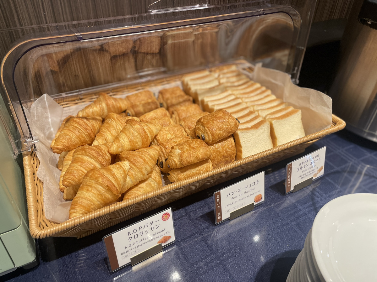 朝食ビュッフェ