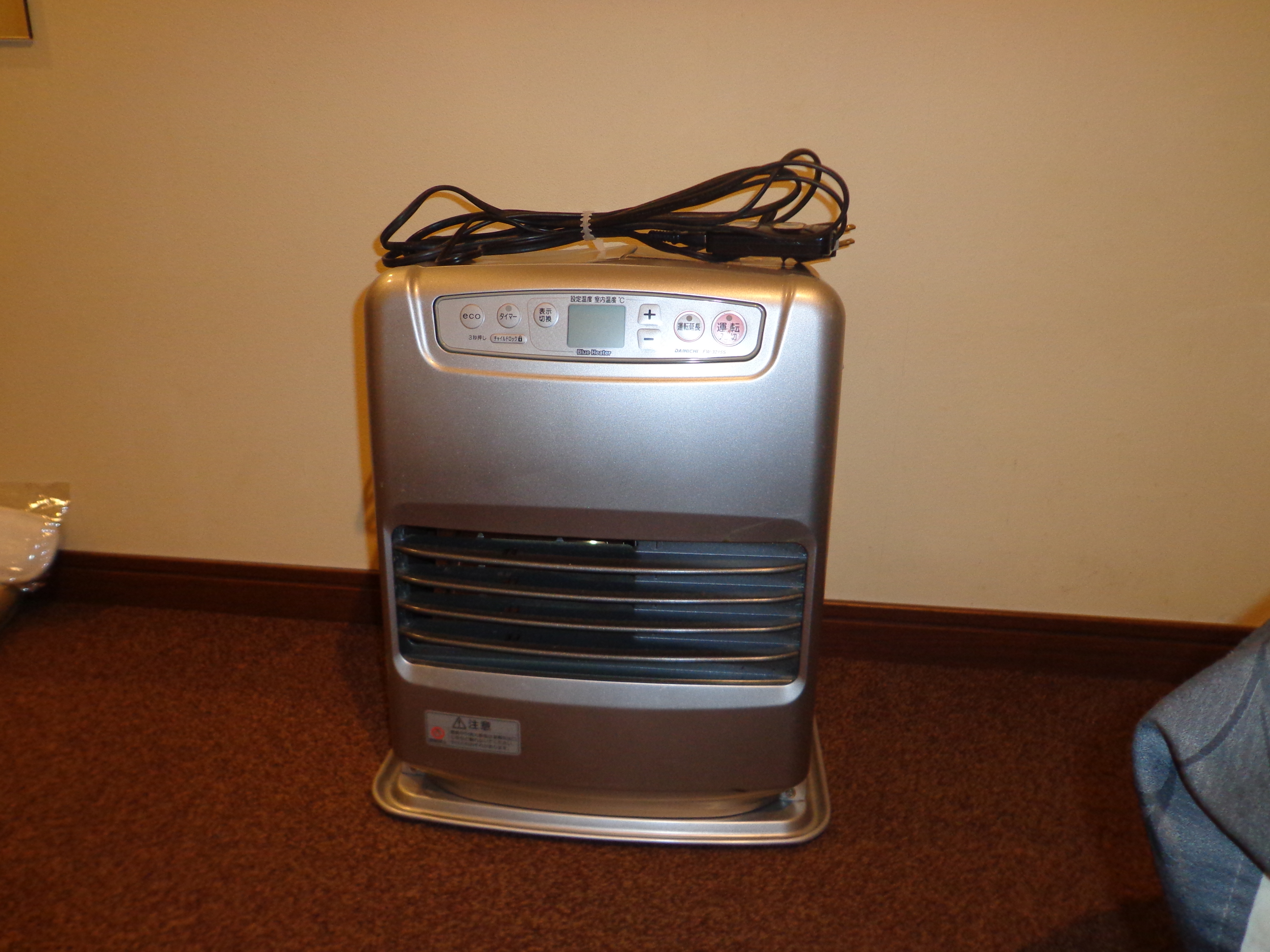 石油ファンヒーター