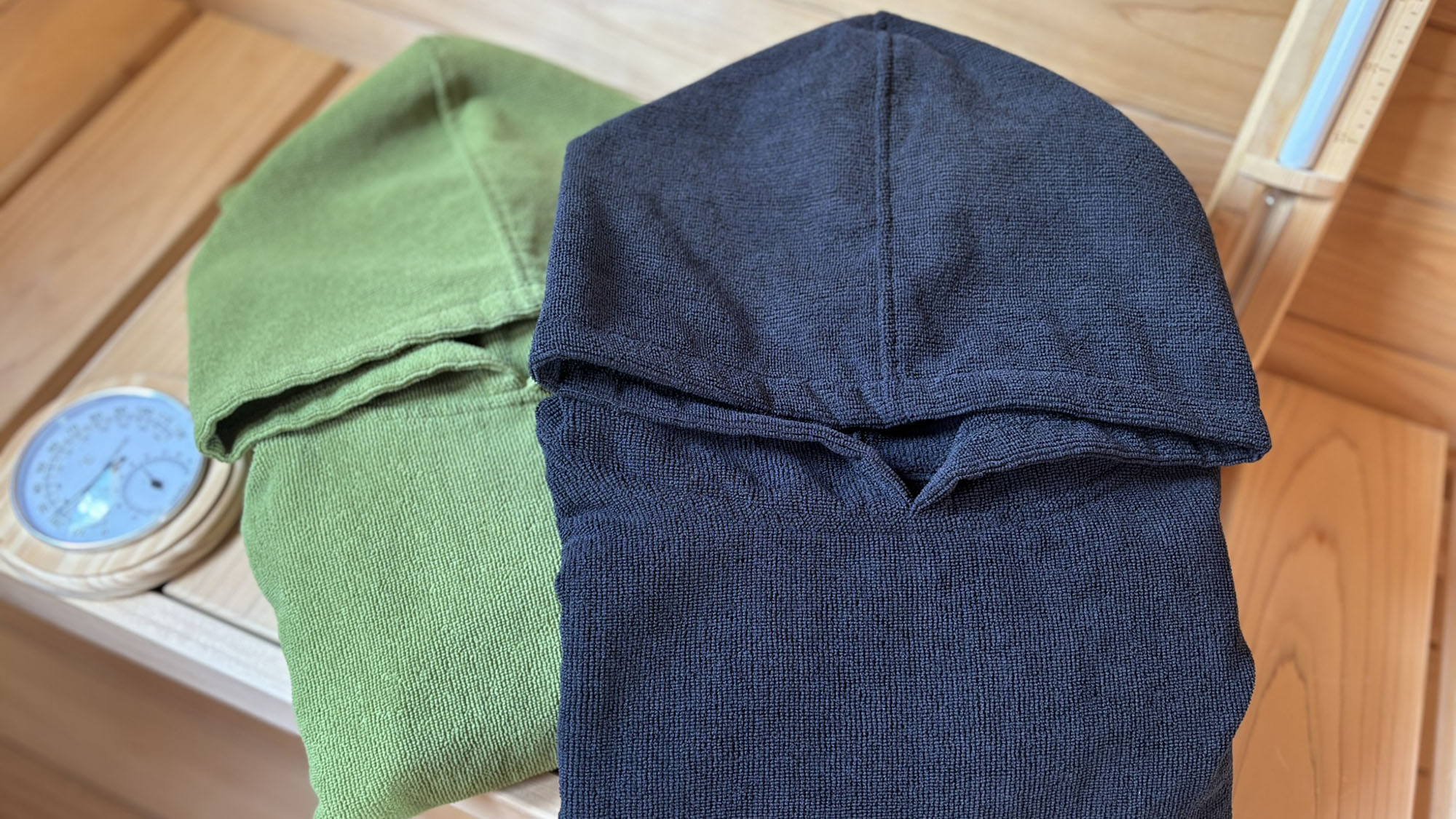 ・【サウナポンチョ】バレルサウナをご利用時にお使いいただけます