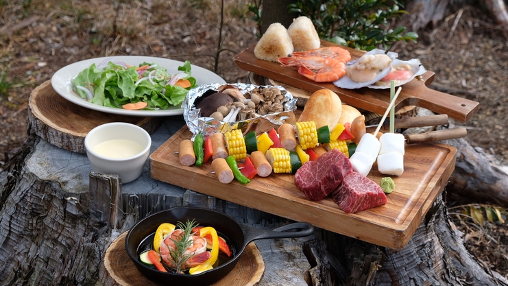【ポイント10％】平日限定シニアプラン！初めてでも安心の親切スタッフ◎伊豆のグランピング2食付