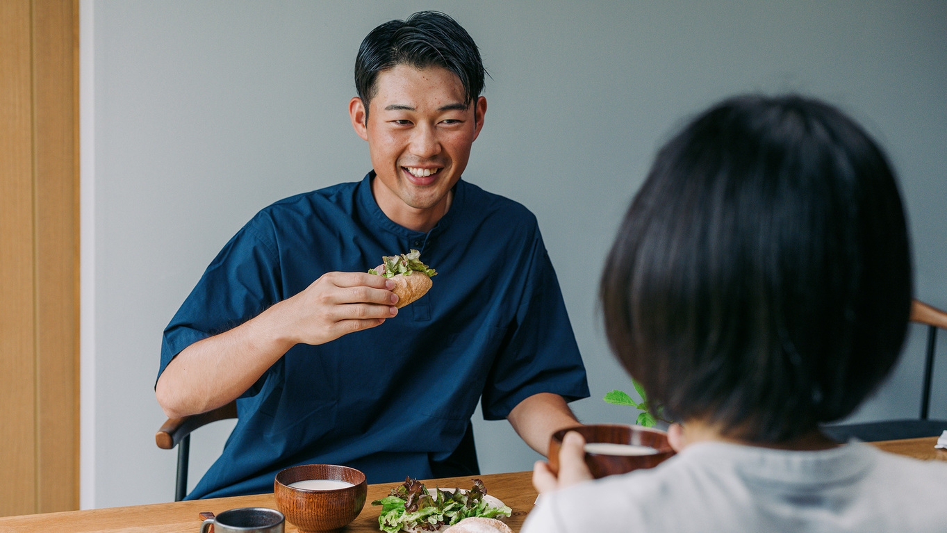 【楽天トラベルサマーSALE】【朝食付き】米粉パンに地元食材を挟んで｜道具持ち込みOK