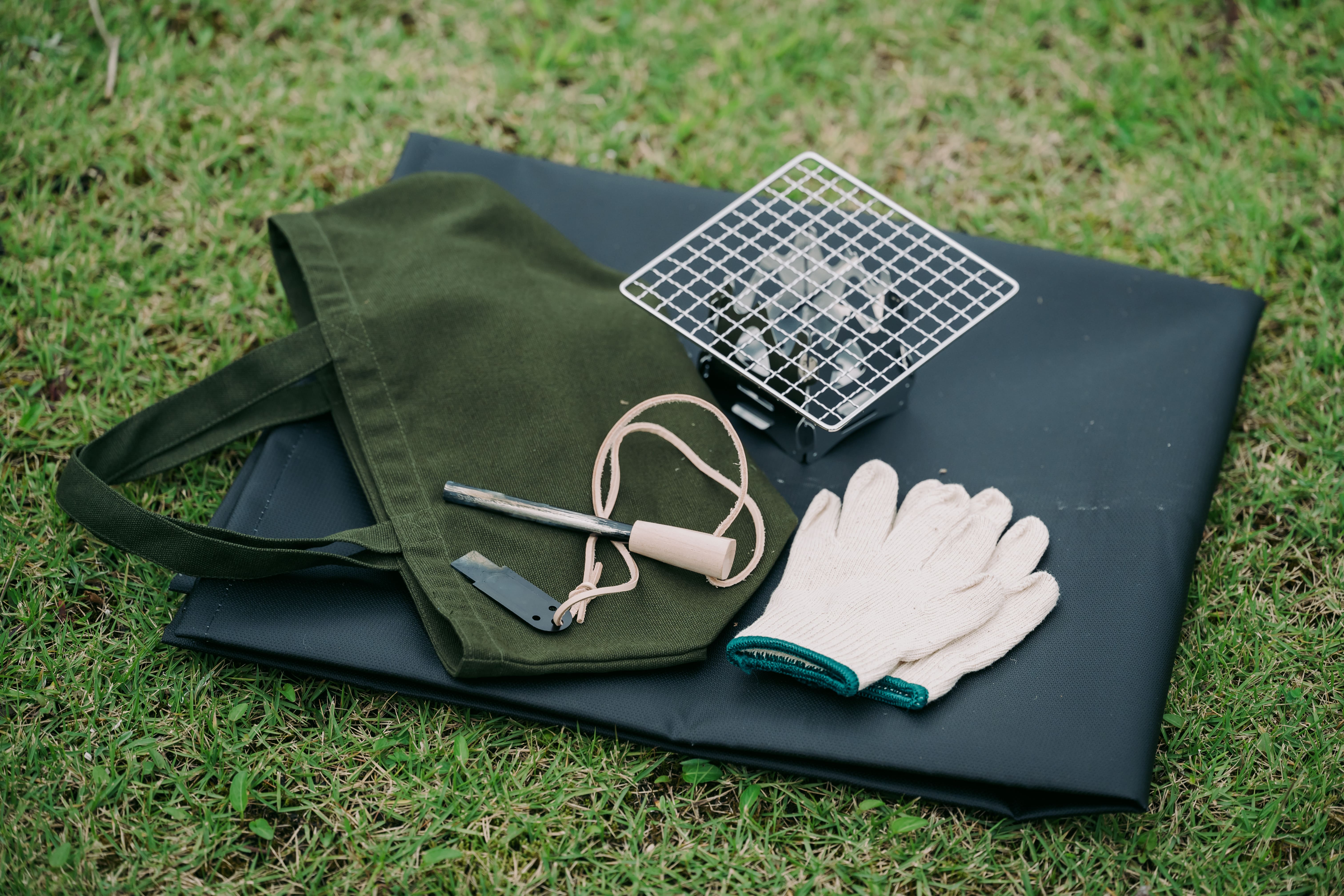 【体験】子どもの焚き火セット