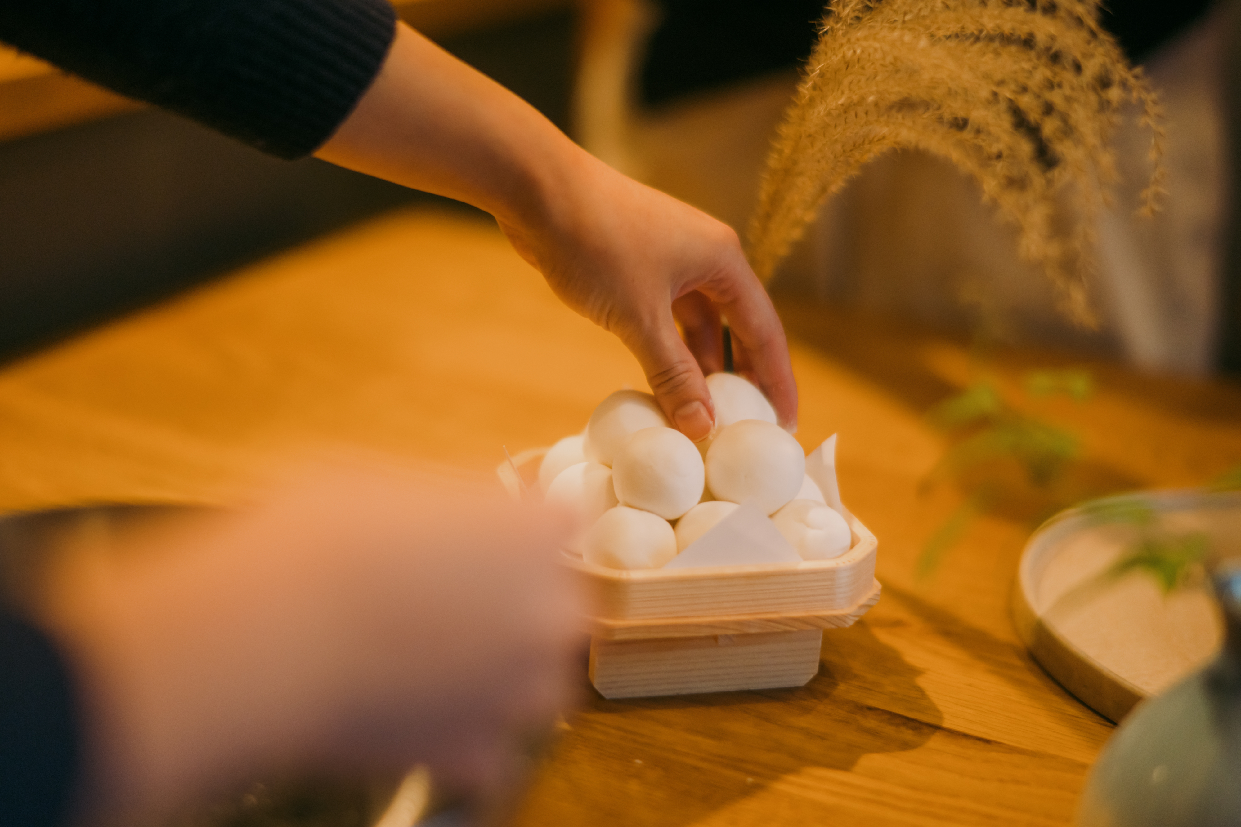 【体験】山のお月見セット