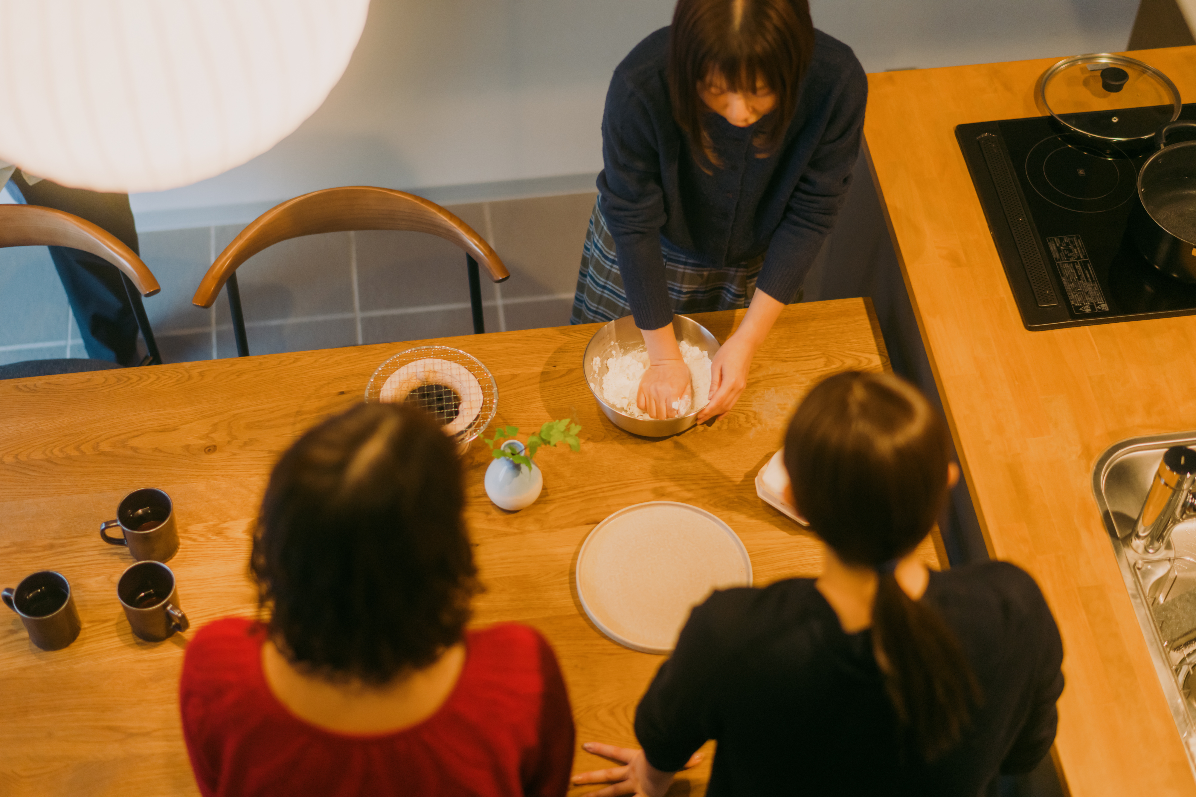 【体験】山のお月見セット