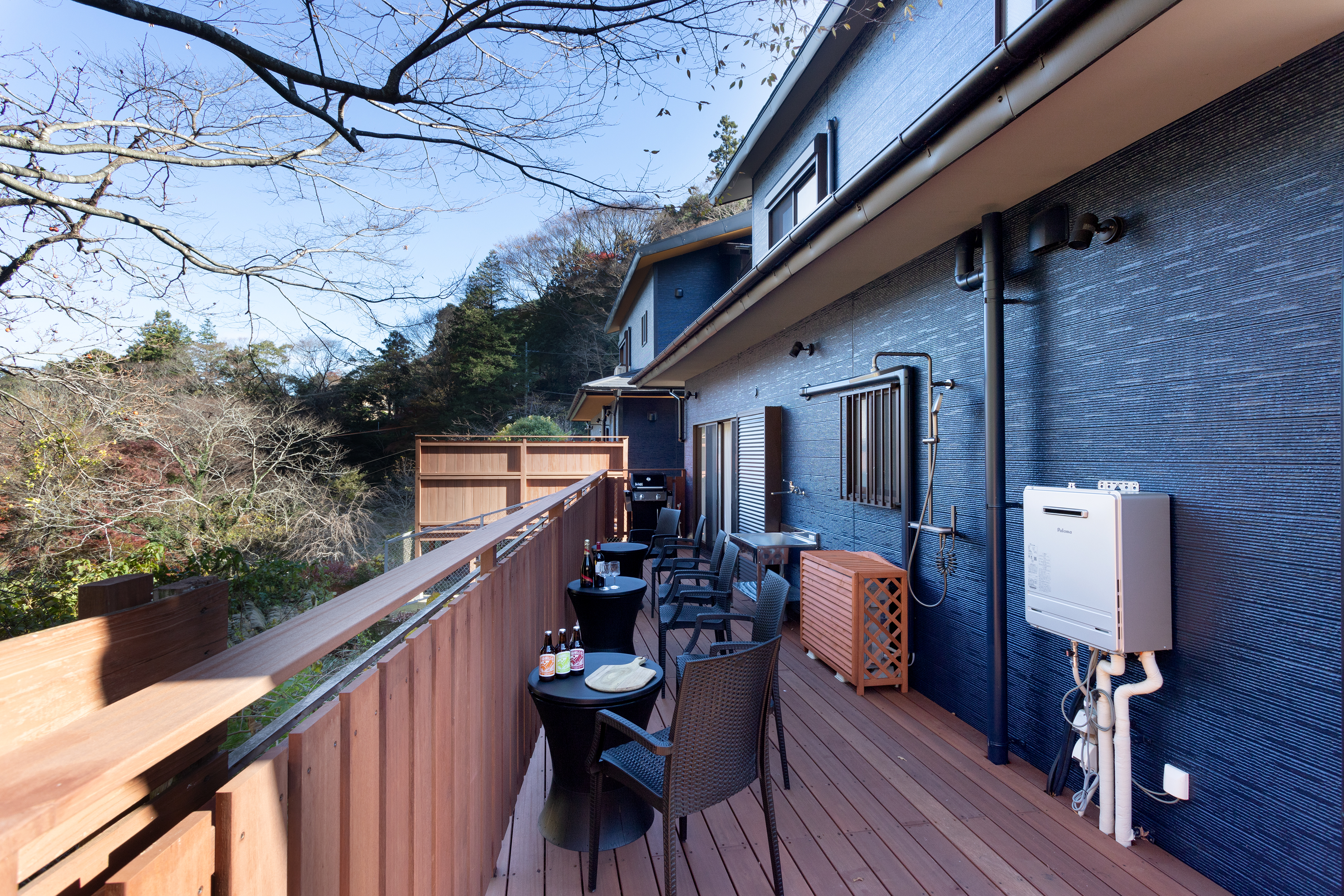 〔WEST〕ウッドデッキ