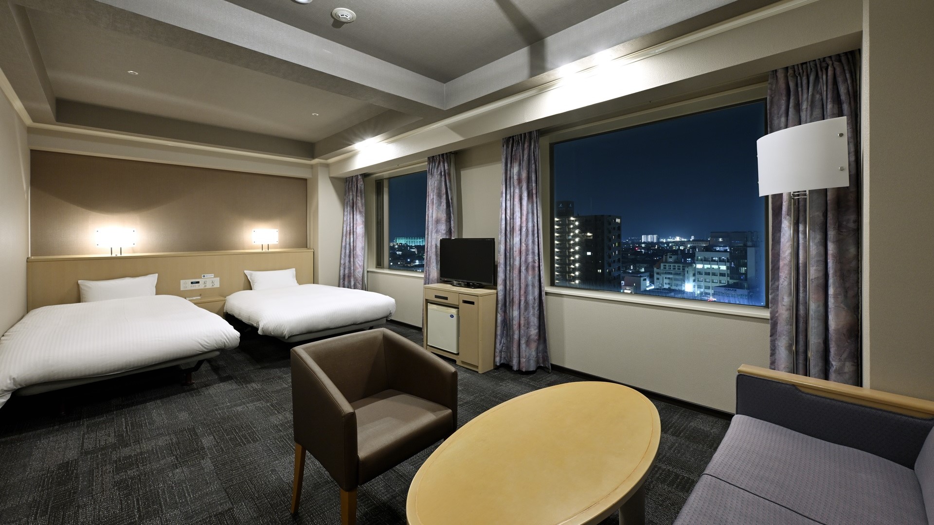 ＜客室＞ラージツイン(34.8平米)※お電話のご予約可能