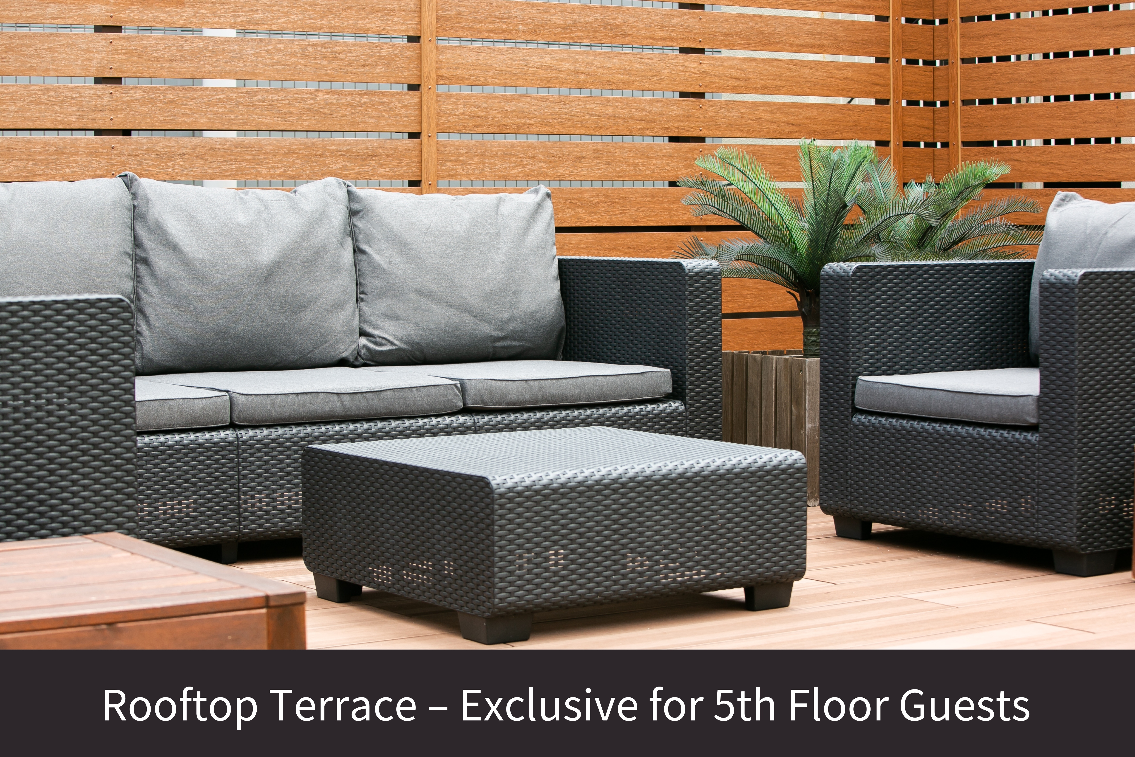 5F専用バルコニー