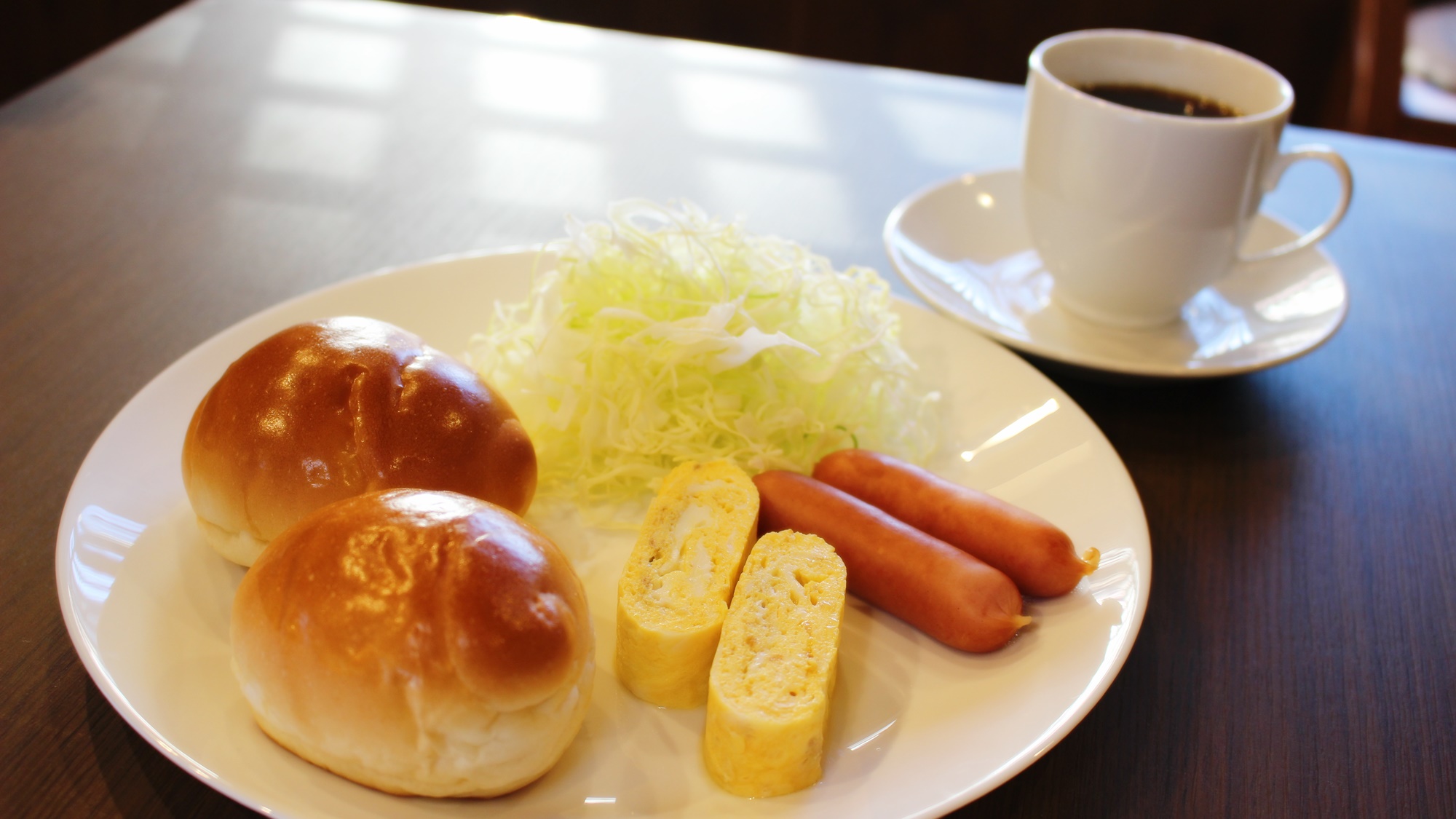 *食事（朝食）/シンプルな朝ごはんを無料サービス！