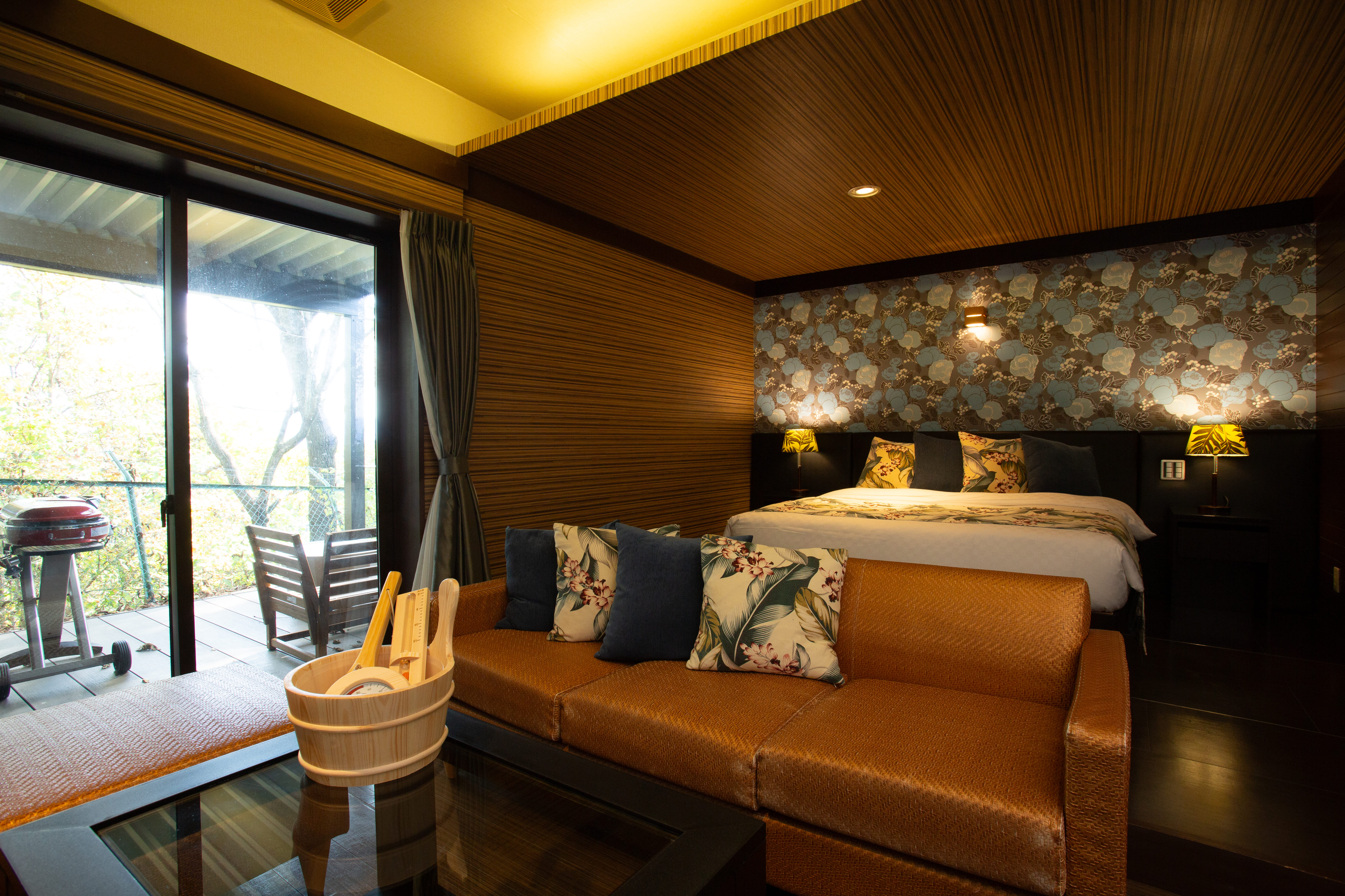 グランピングヴィラ（サウナ＆水風呂・BBQ器材付）