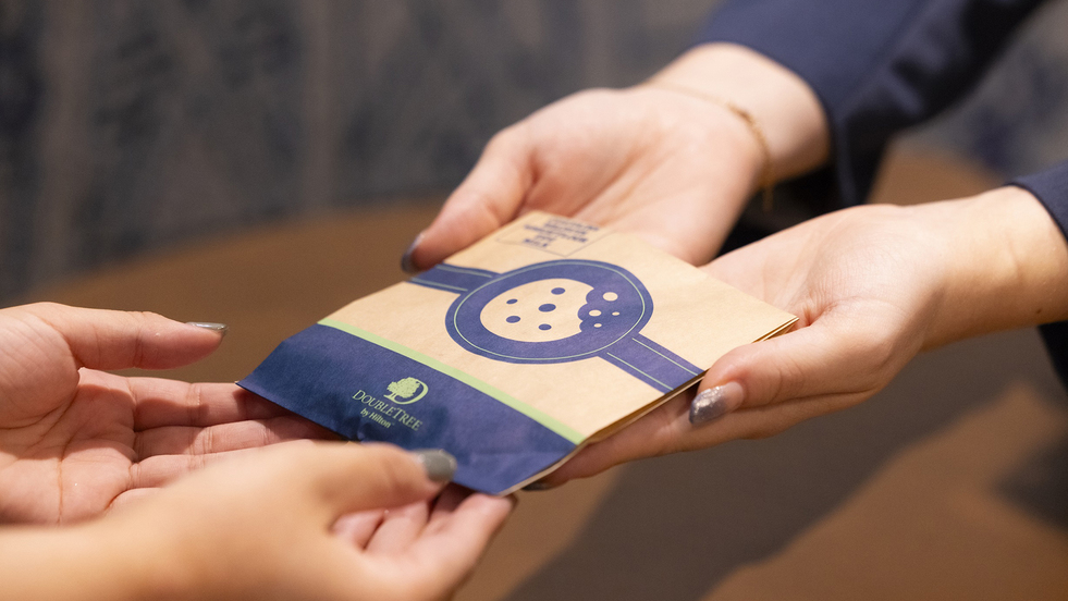 【特製チョコチップクッキー】チェックインの際に、皆様分プレゼント!