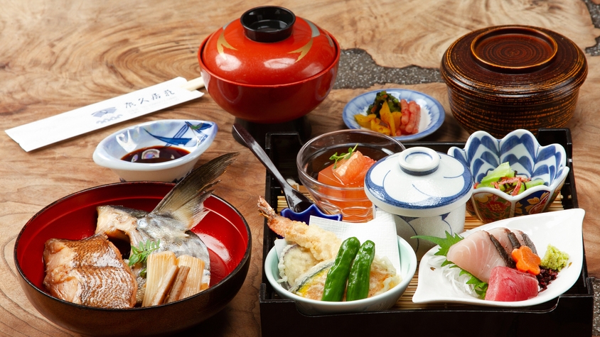 【夕食　定食】　美味しい料理を少しづつ、煮魚定食プラン♪【楽天限定】