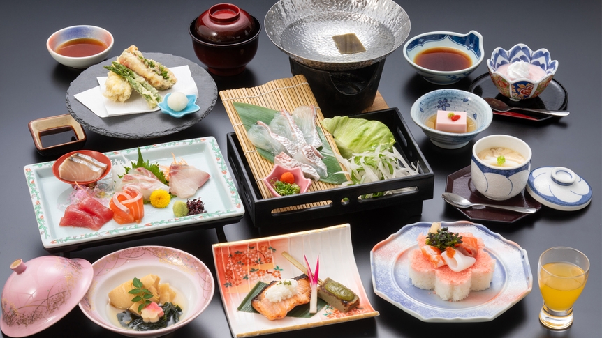 【春得】春旬菜会席♪♪《 女性限定　選べるプレゼント》【プラズマクラスター空気清浄機付き】