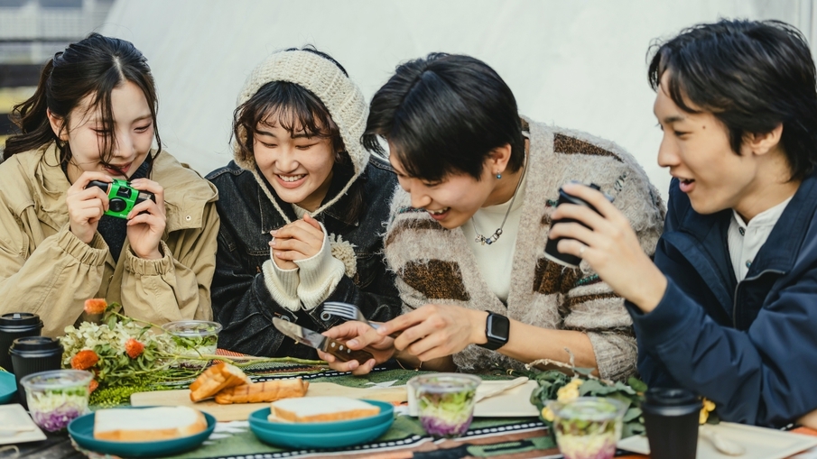 ■期間限定■【卒業旅行応援】〈スタンダードコース〉「1泊2食BBQ付」が14，000円ぽっきり♪