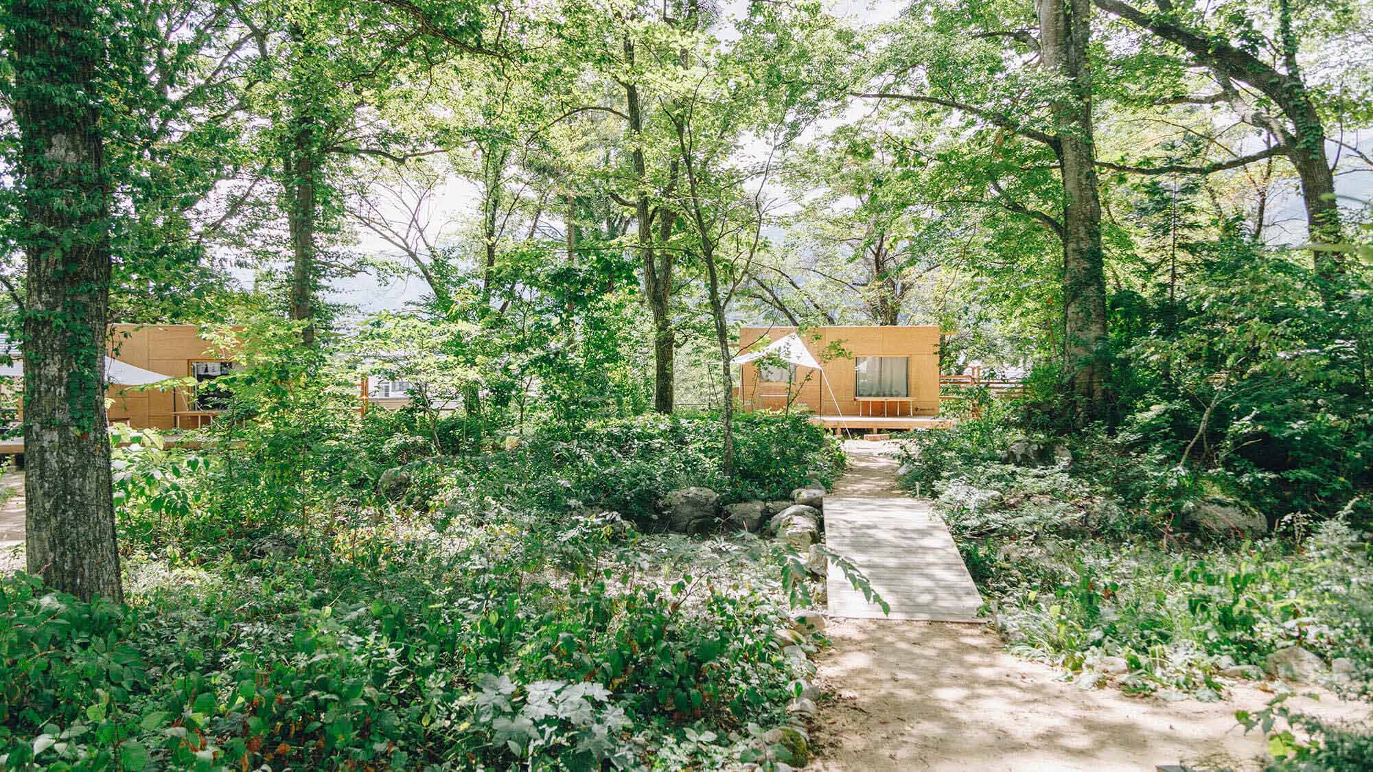 ・【住箱ーJYUBAKOー】森の風を感じながら過ごす、プライベートなひとときをお楽しみください