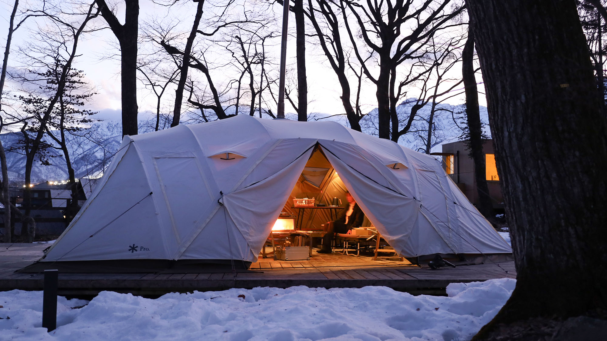 ・【リゲル Pro. ストーブプラス】最大4名までご宿泊可能です