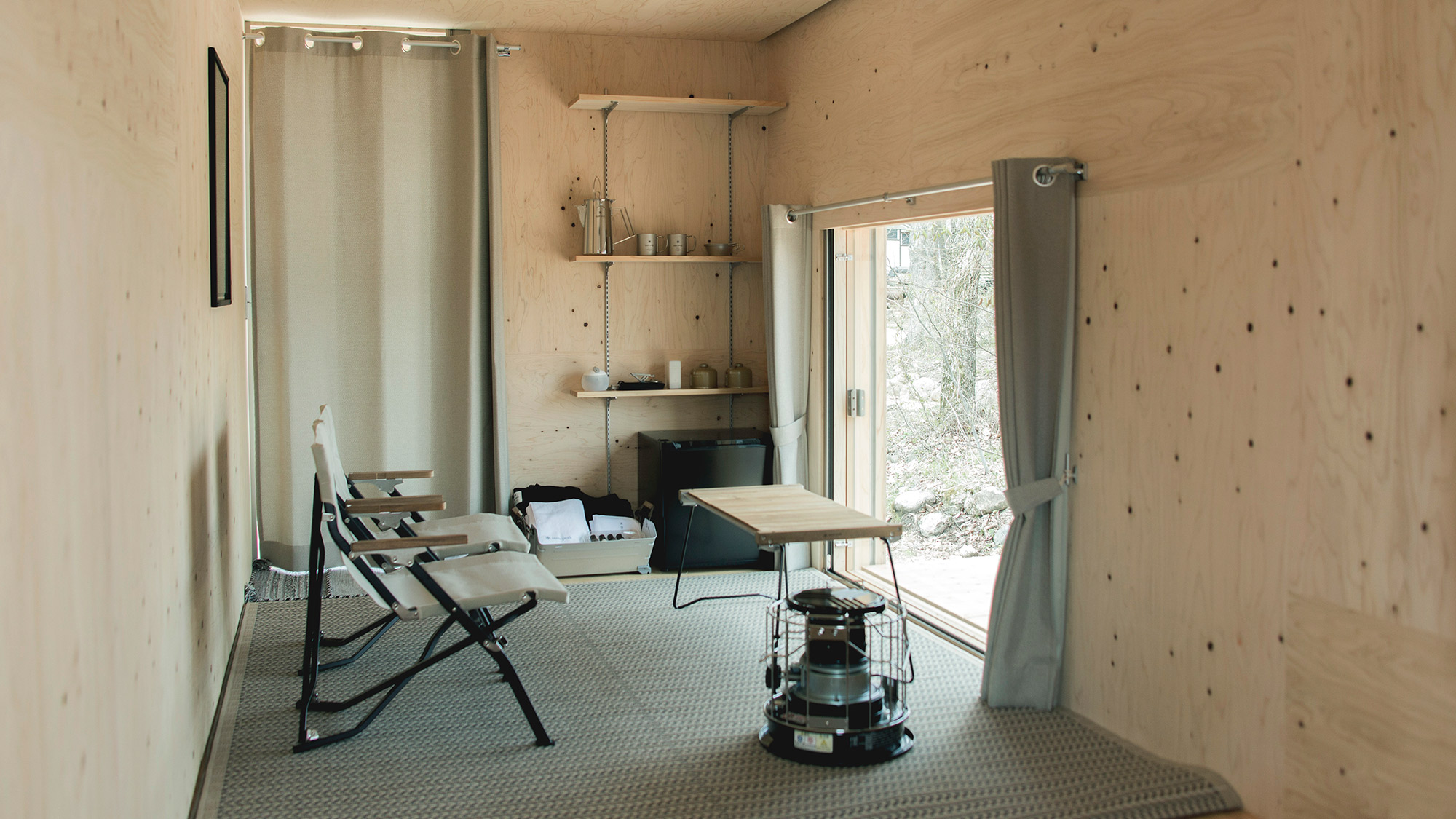 ・【住箱ーJYUBAKOー】自然を感じられる空間でごゆっくりお寛ぎください