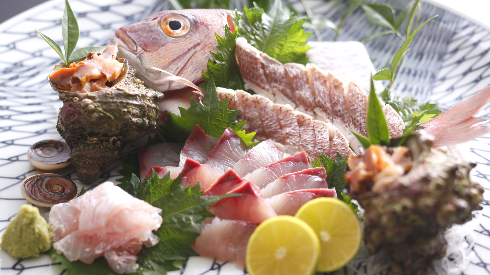 【地魚造り盛り】新鮮な海の幸を味わってください。