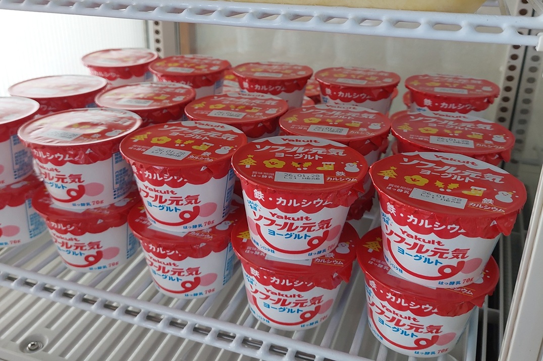 ★朝食★ヤクルト「ソフール元気ヨーグルト」