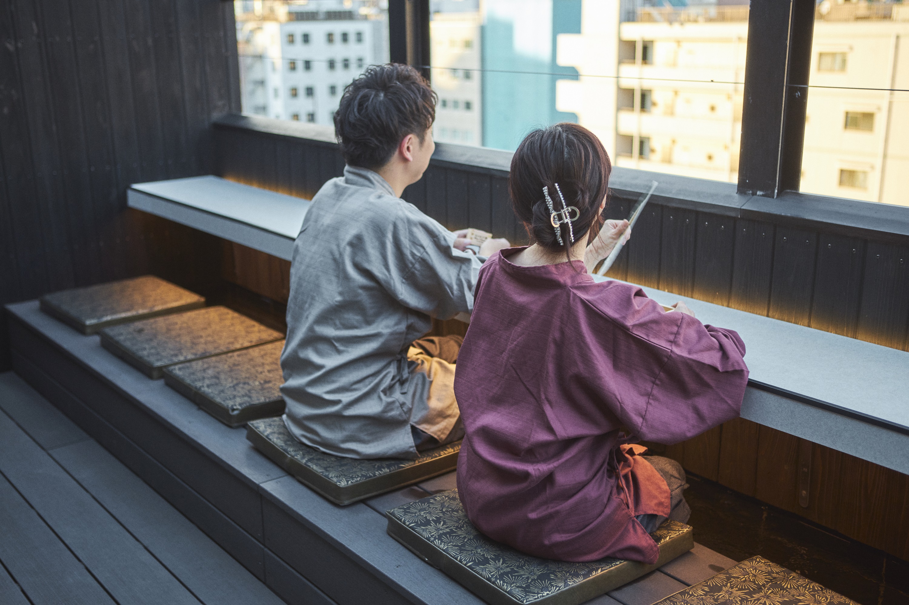 ■足湯　利用イメージ　