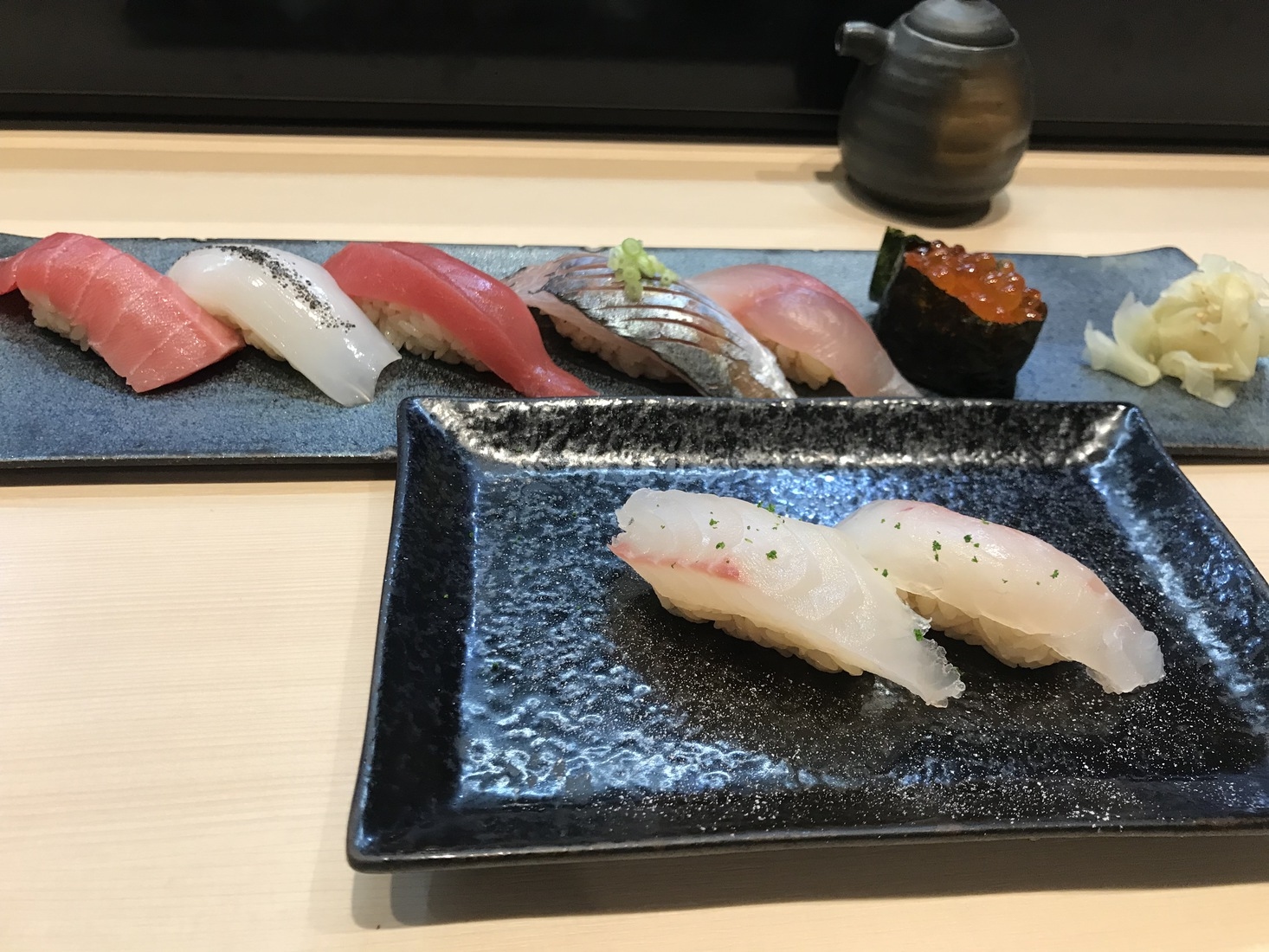 【大将厳選】相模の地魚と地酒3種を堪能するお任せ握り寿司プラン