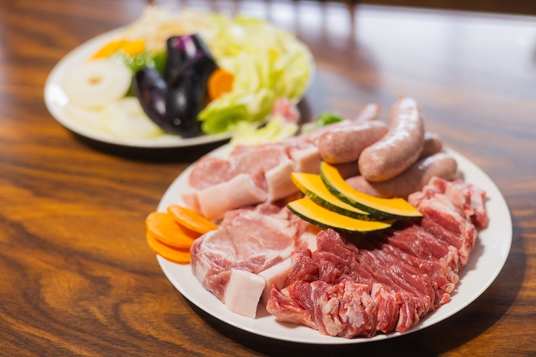 【露天風呂付】【部屋食】お食事プラン　BBQ等3種よりお選び頂けます