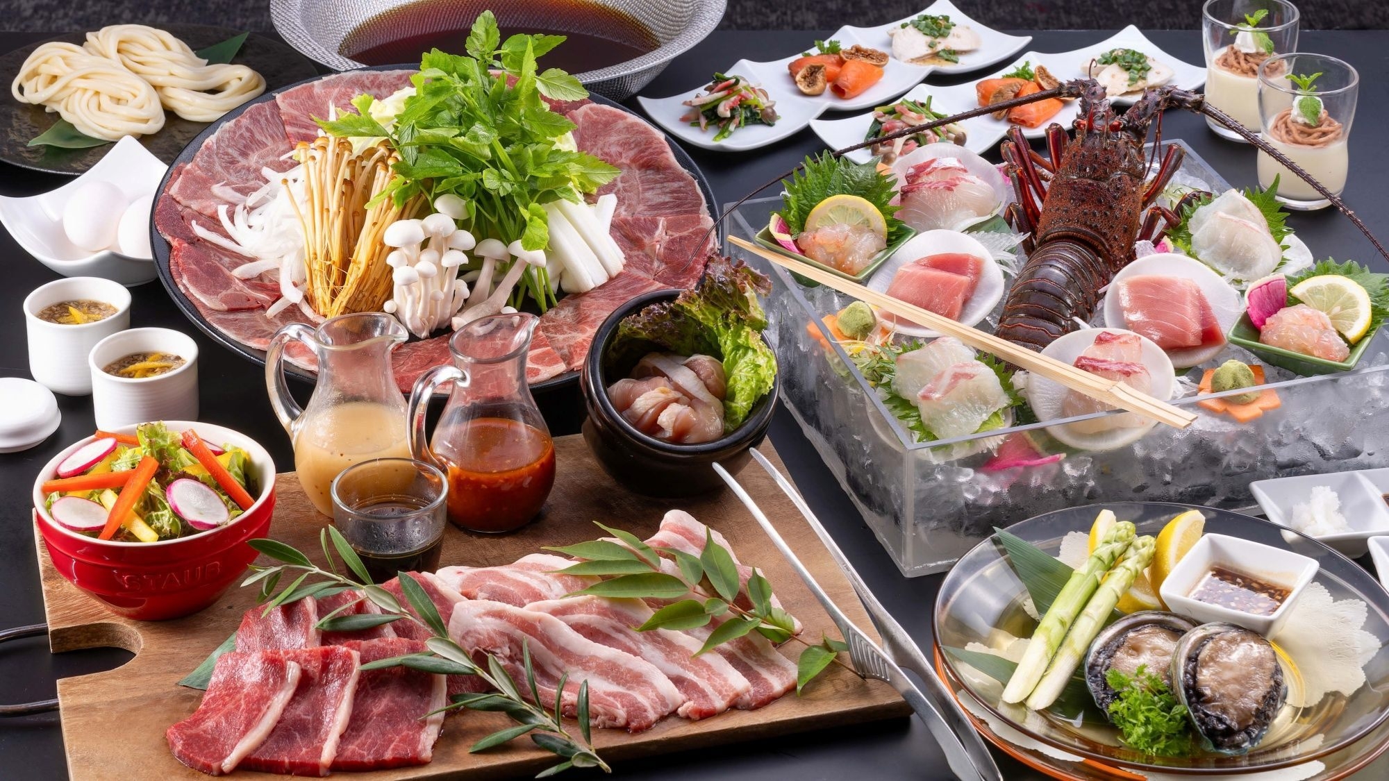【ワンランクUP・グリル】旬の豪華食材を味わう！テラスダイナー特選コース