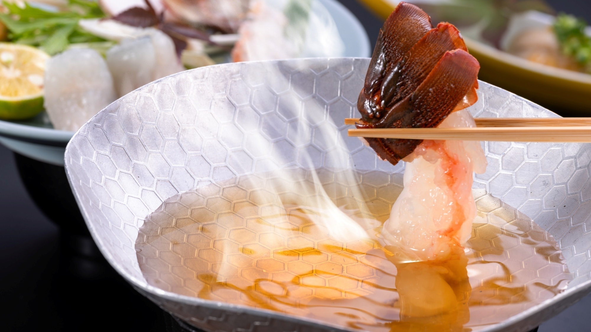 【季節の最上位・和食会席】四季の極上海の幸を贅沢に味わう！和食特上会席