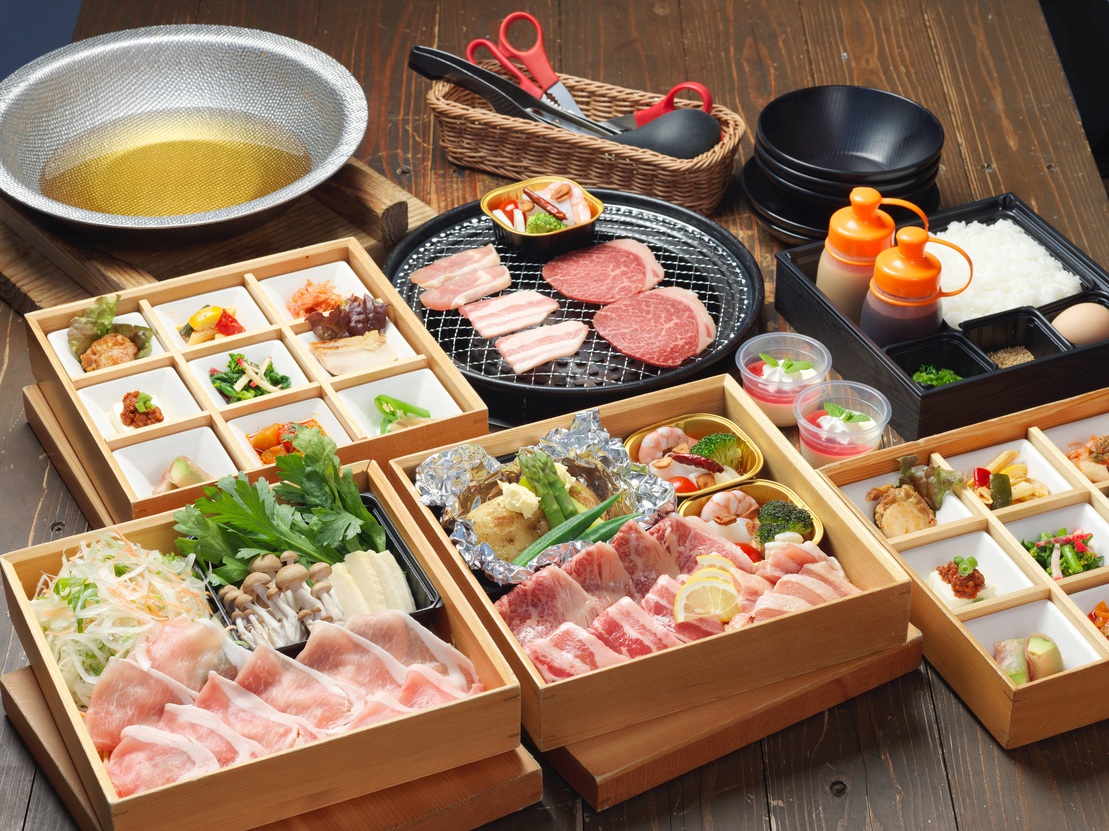 【さき楽90】90日前までのご予約でワンちゃんと一緒にロッジにお得にステイ♪【夕朝食付/BBQ】