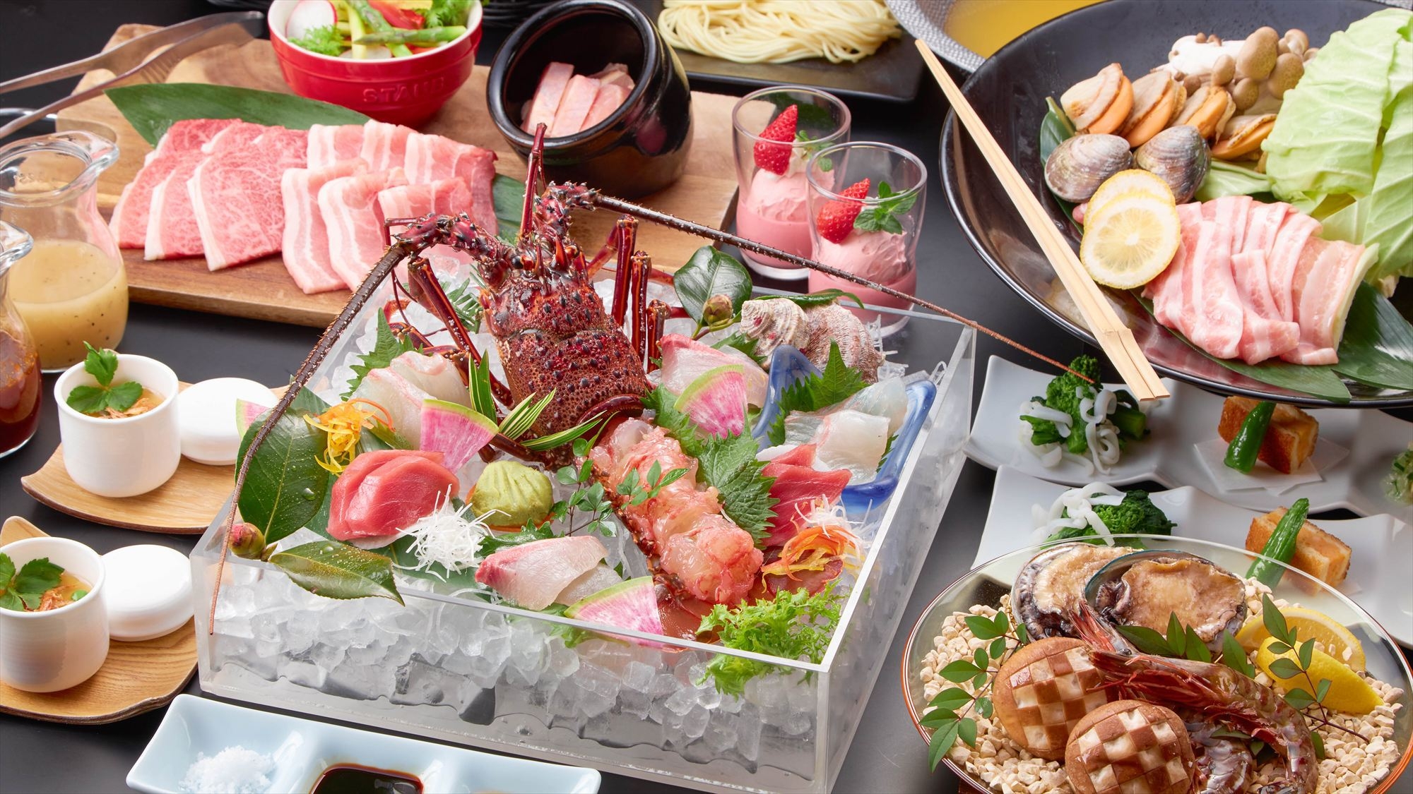 【ワンランクUP・グリル】旬の豪華食材を味わう！テラスダイナー特選コース