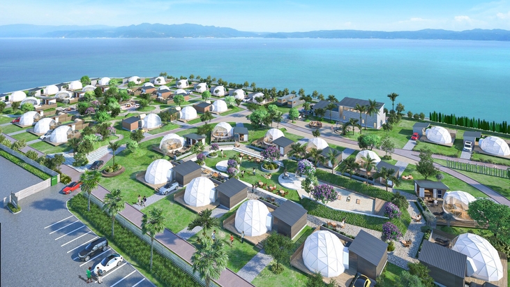 【グランピング・開業記念プラン】2026年 GRAX OCEAN VILLAGE 誕生＜夕朝食付＞