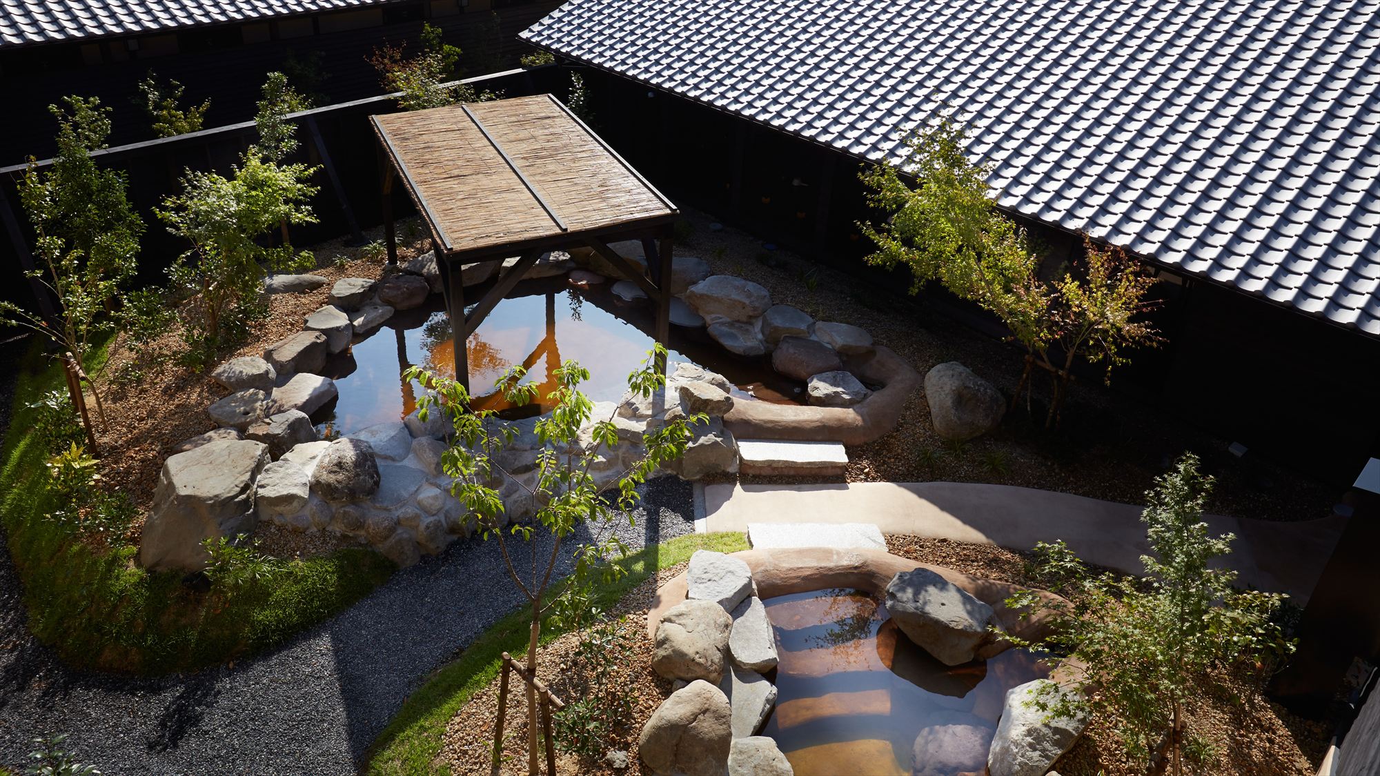 Ark Land Spa 庭園露天風呂